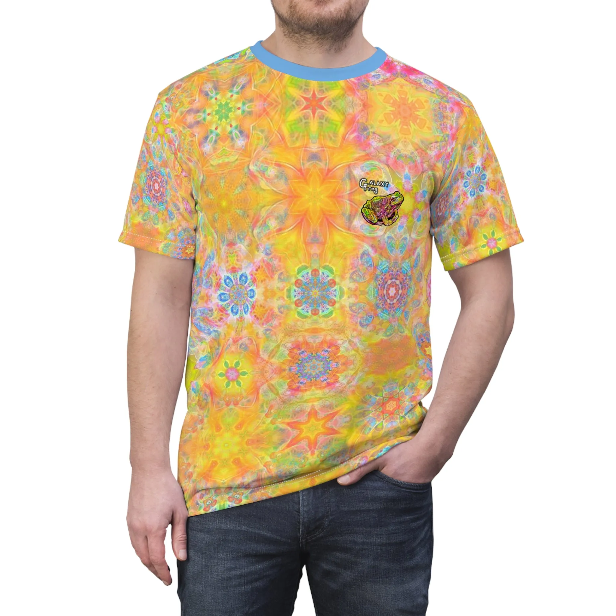 Galaxy Frog Cymatics AOP Cut & Sew Tee