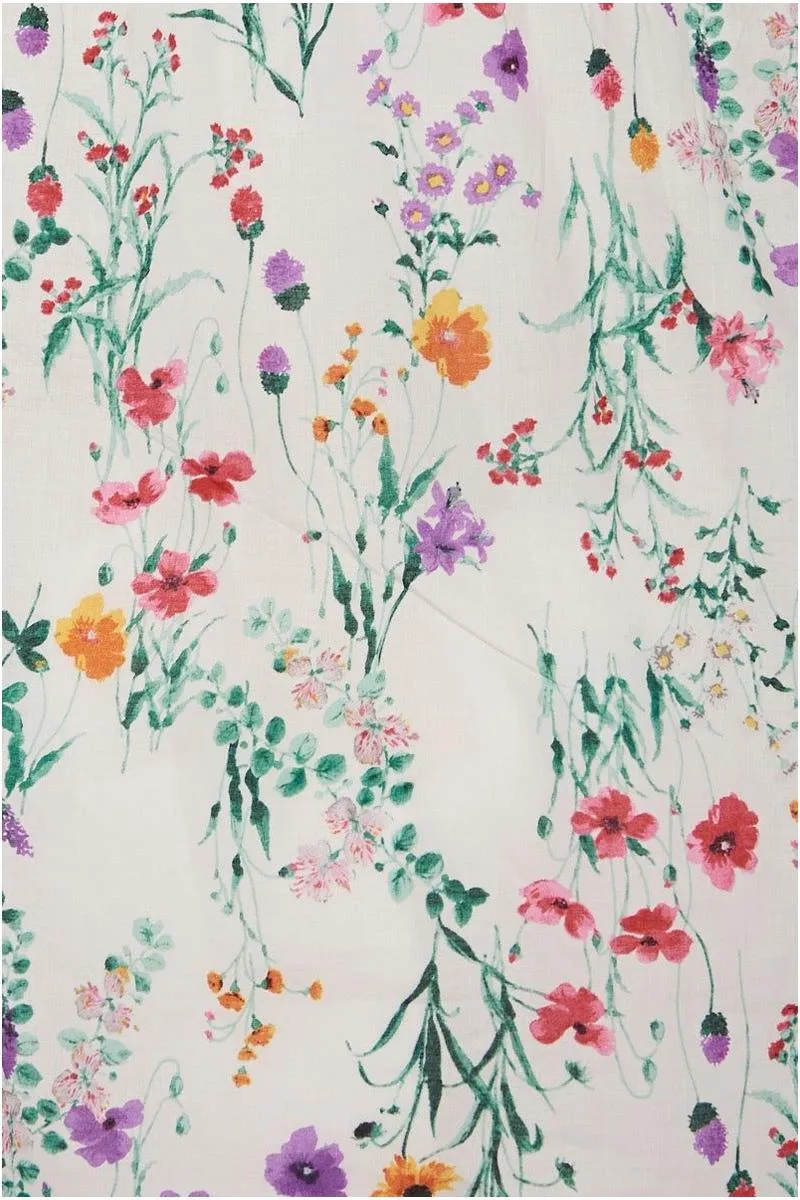 Grace Multicolored Floral Dress
