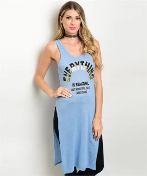 Graphic Tunic Tank Top