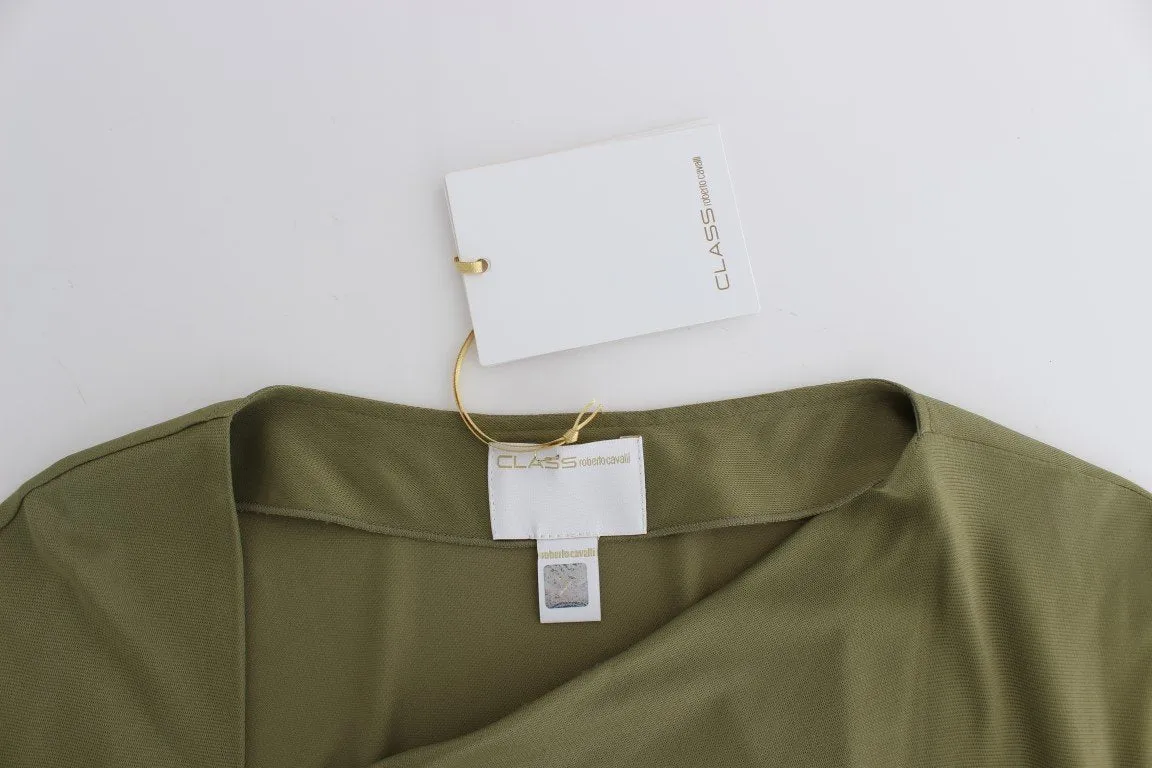 Green blouse top