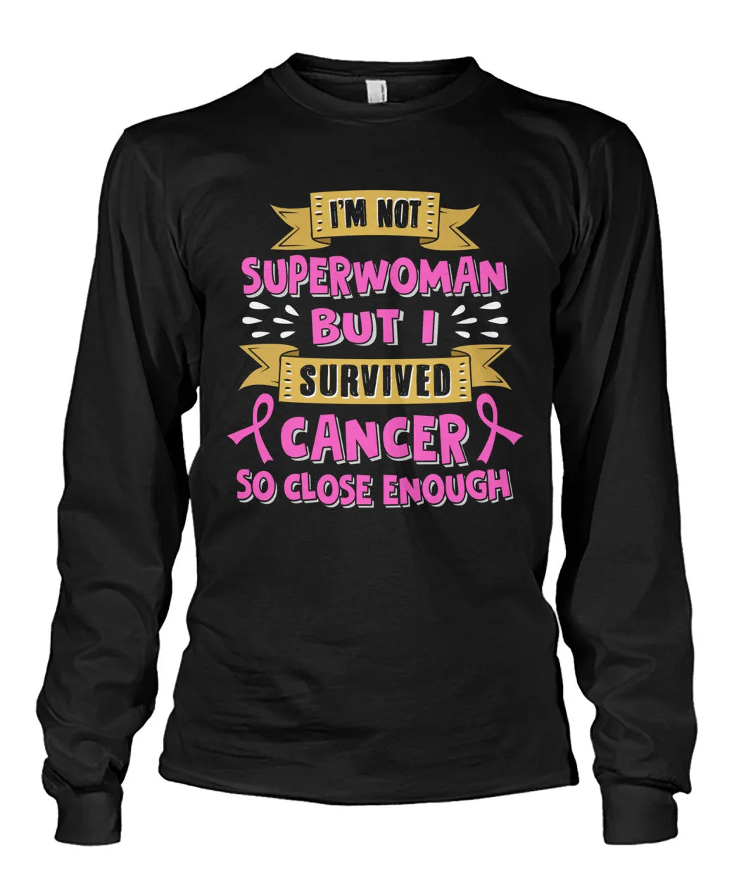 I'm Not Superwoman But I Survived Shirts and Long Sleeves