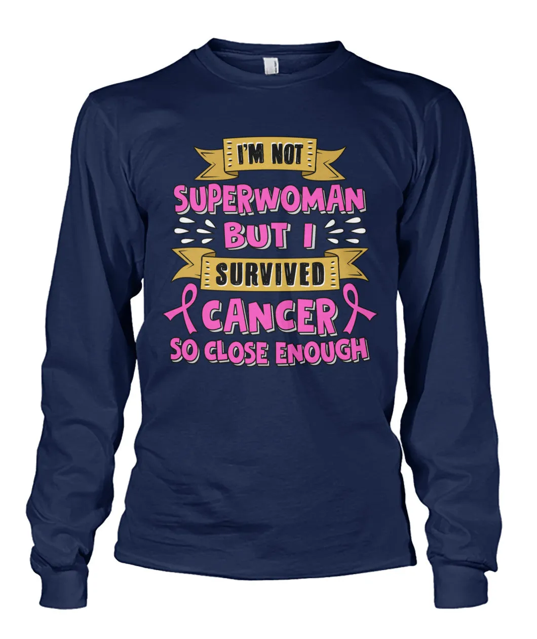 I'm Not Superwoman But I Survived Shirts and Long Sleeves
