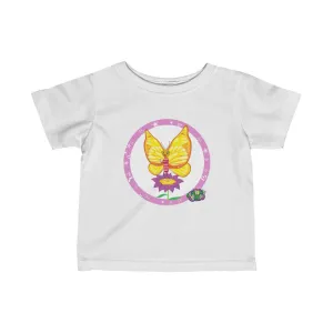 Infant Tee Featuring Super B! The Try, Try Butterfly looking Adorable (6-24mth)