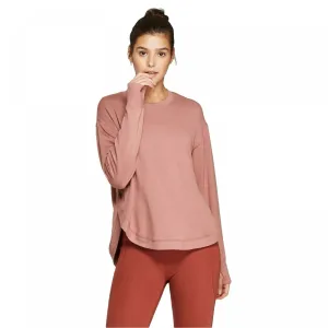 JoyLab Women's Cozy Curved Hem Sweatshirt