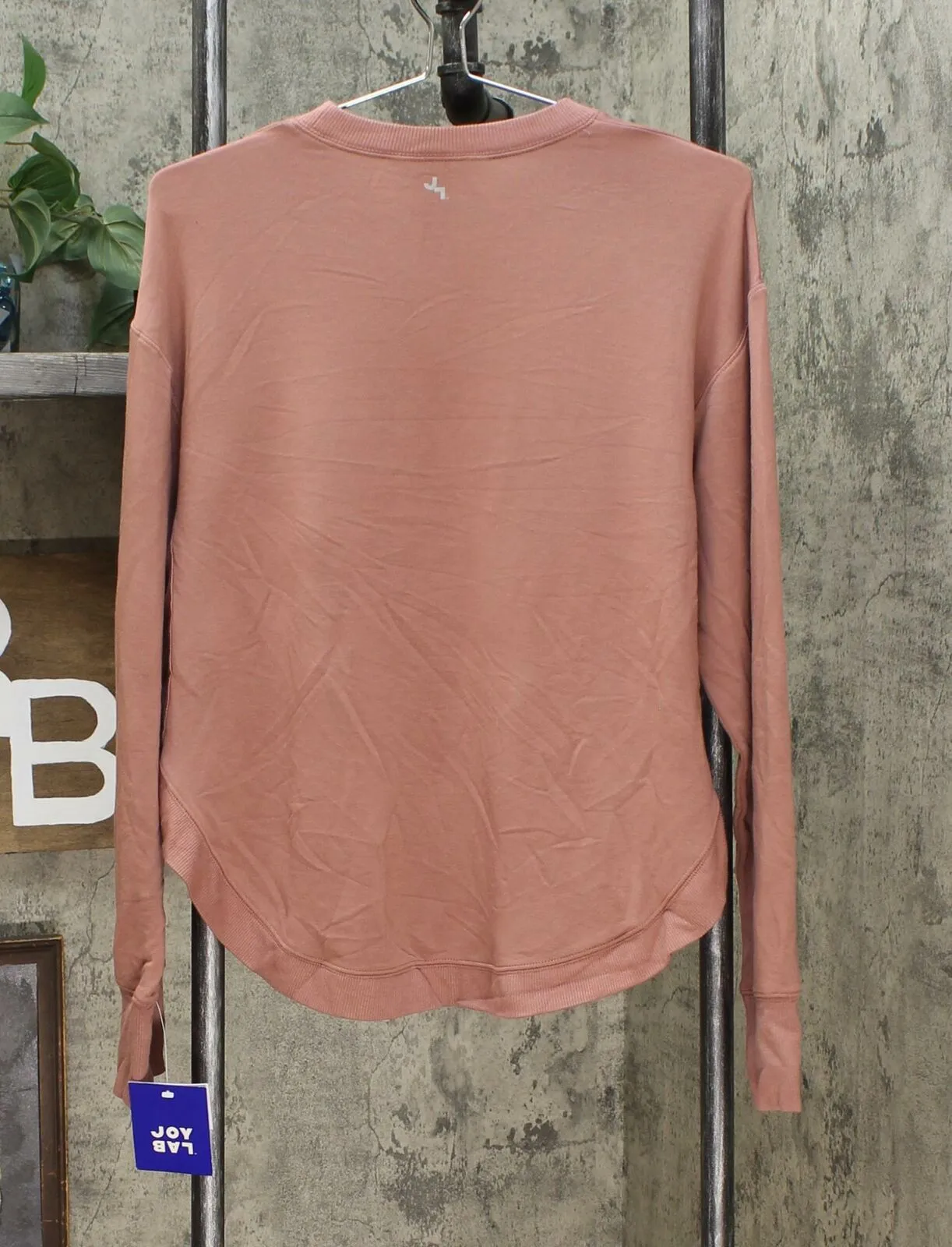 JoyLab Women's Cozy Curved Hem Sweatshirt