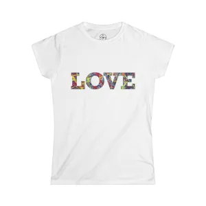 Jumper Maybach's Infinite Candy Quasar "LOVE" WOMEN'S Softstyle Tee