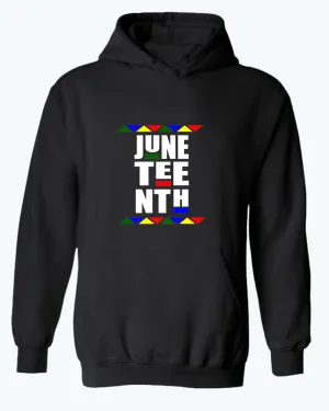 Juneteenth colorful hoodie