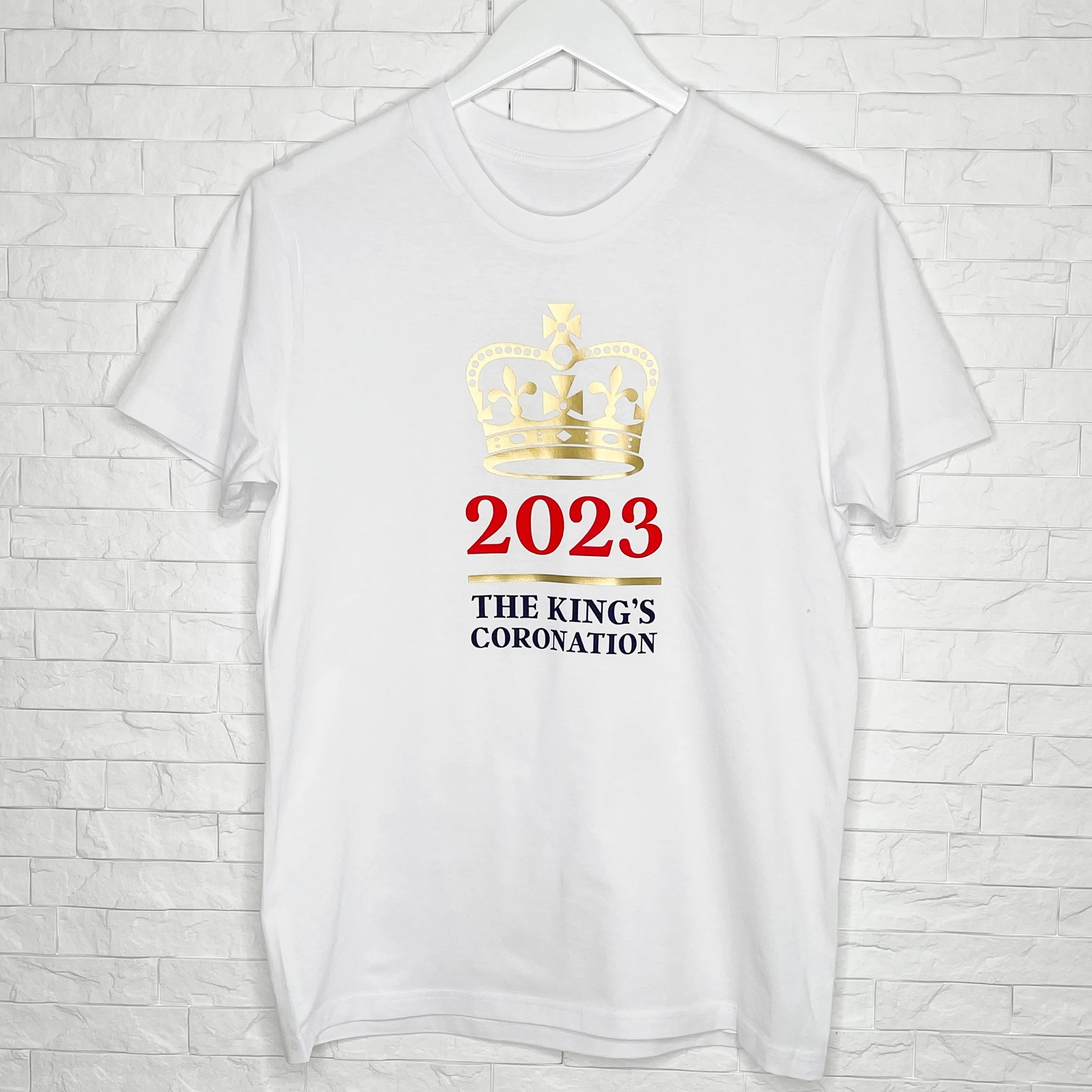 King Charles Coronation 2023 Adult T Shirt