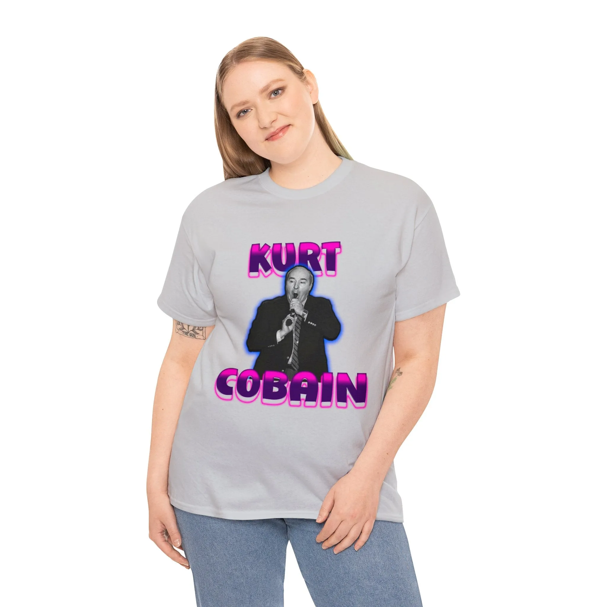 Kurt Cobain - Unisex Heavy Cotton Tee