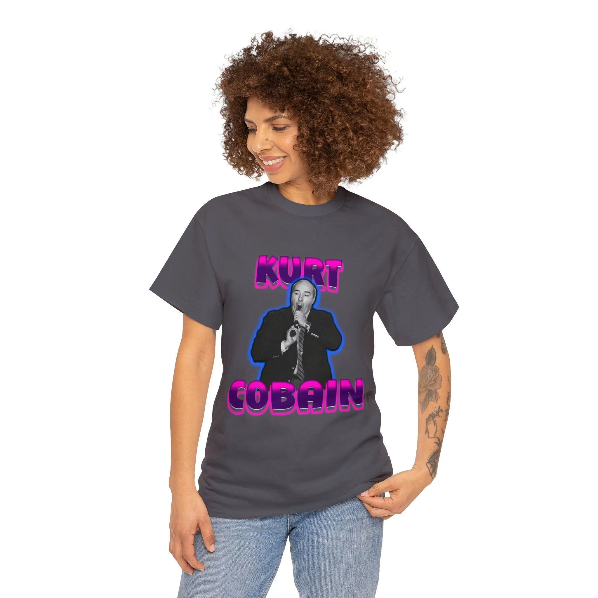 Kurt Cobain - Unisex Heavy Cotton Tee