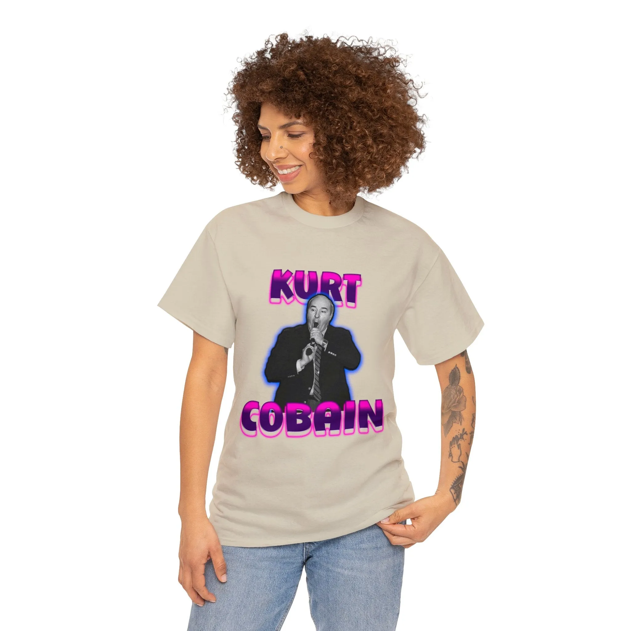 Kurt Cobain - Unisex Heavy Cotton Tee
