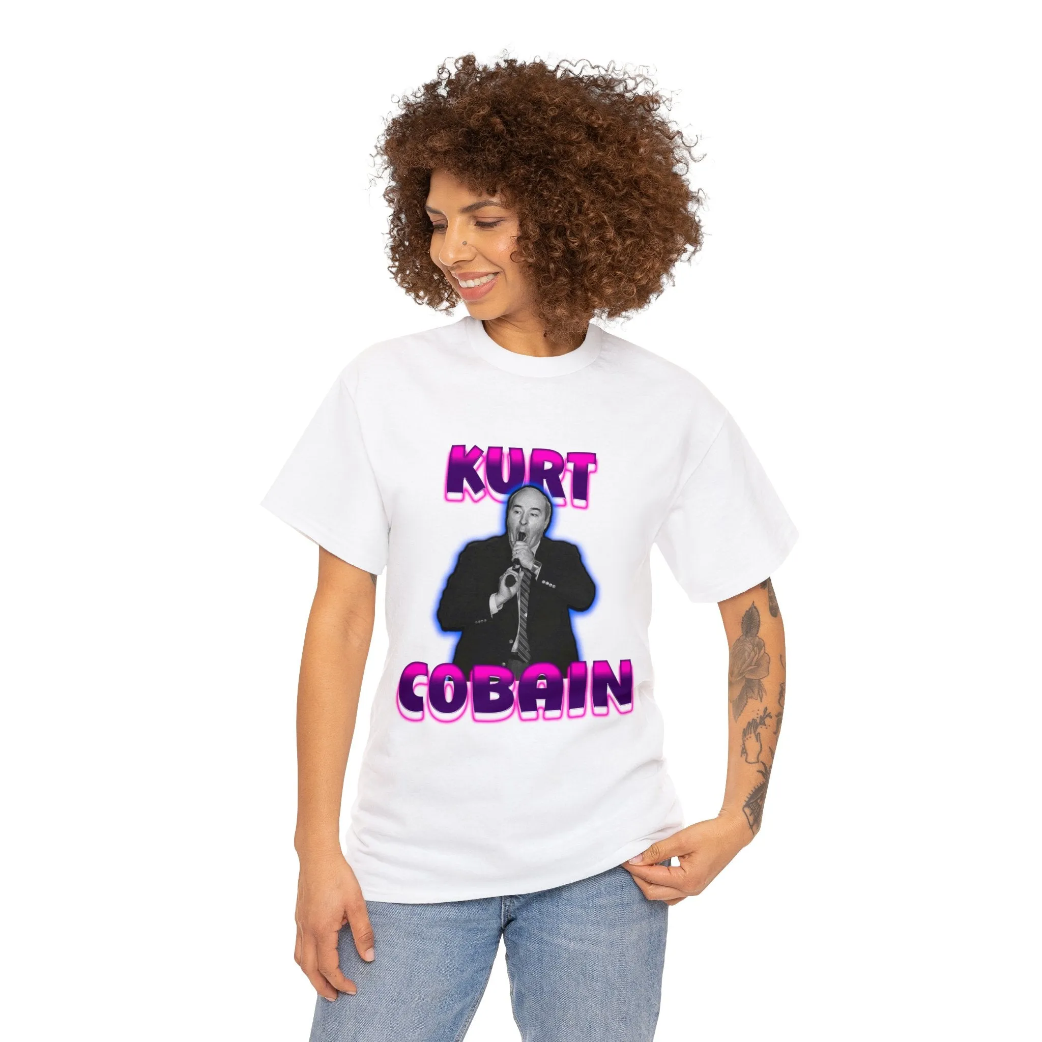 Kurt Cobain - Unisex Heavy Cotton Tee