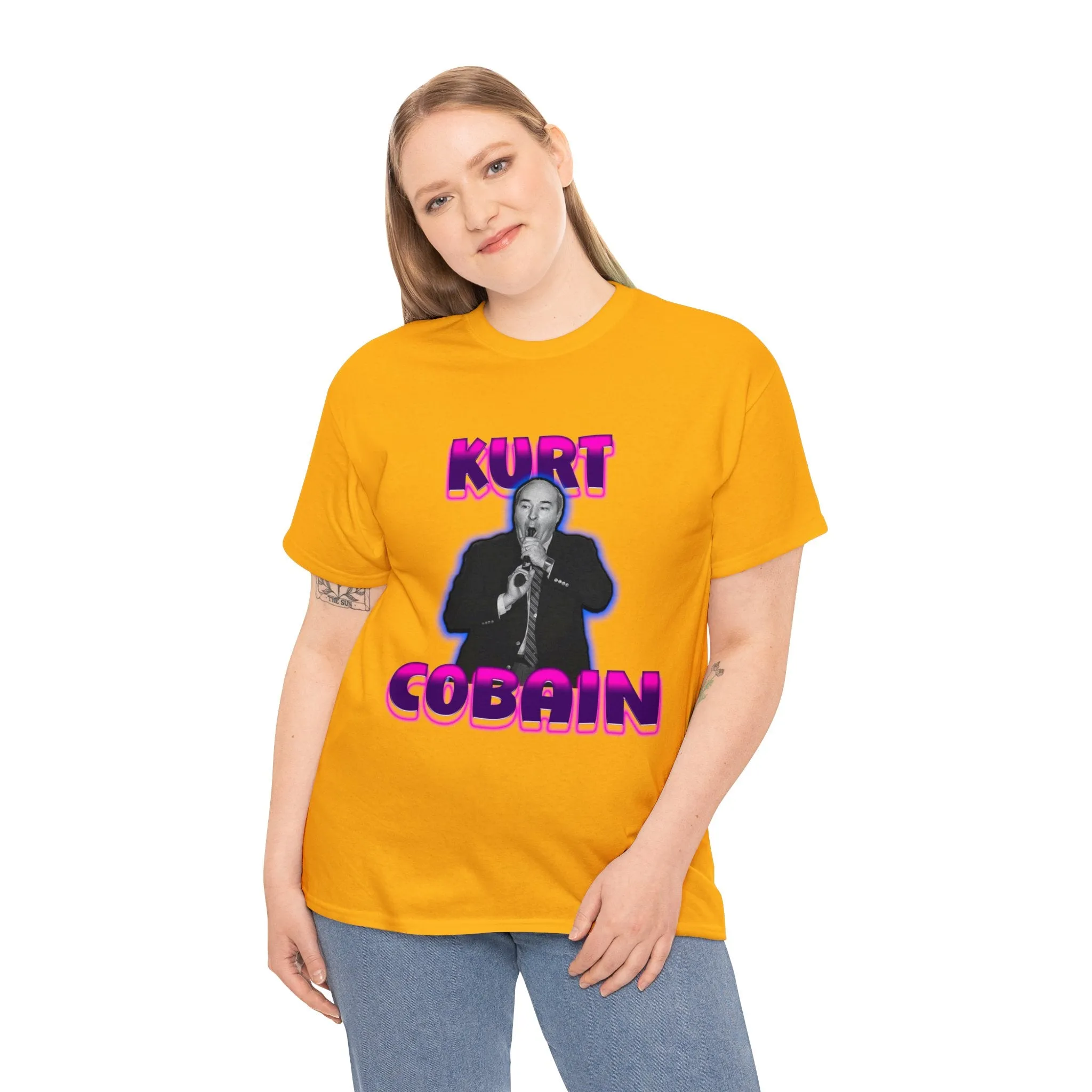 Kurt Cobain - Unisex Heavy Cotton Tee