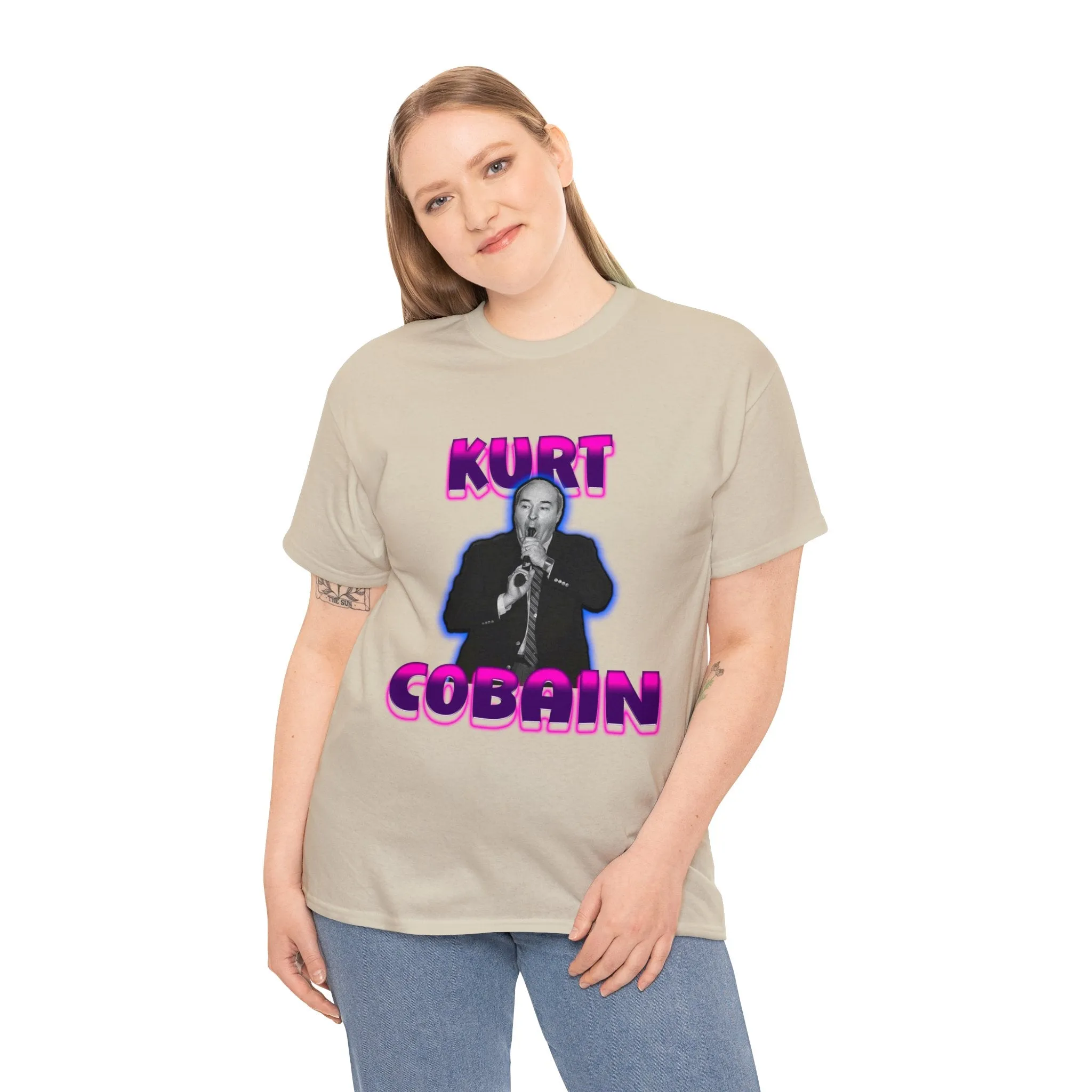 Kurt Cobain - Unisex Heavy Cotton Tee