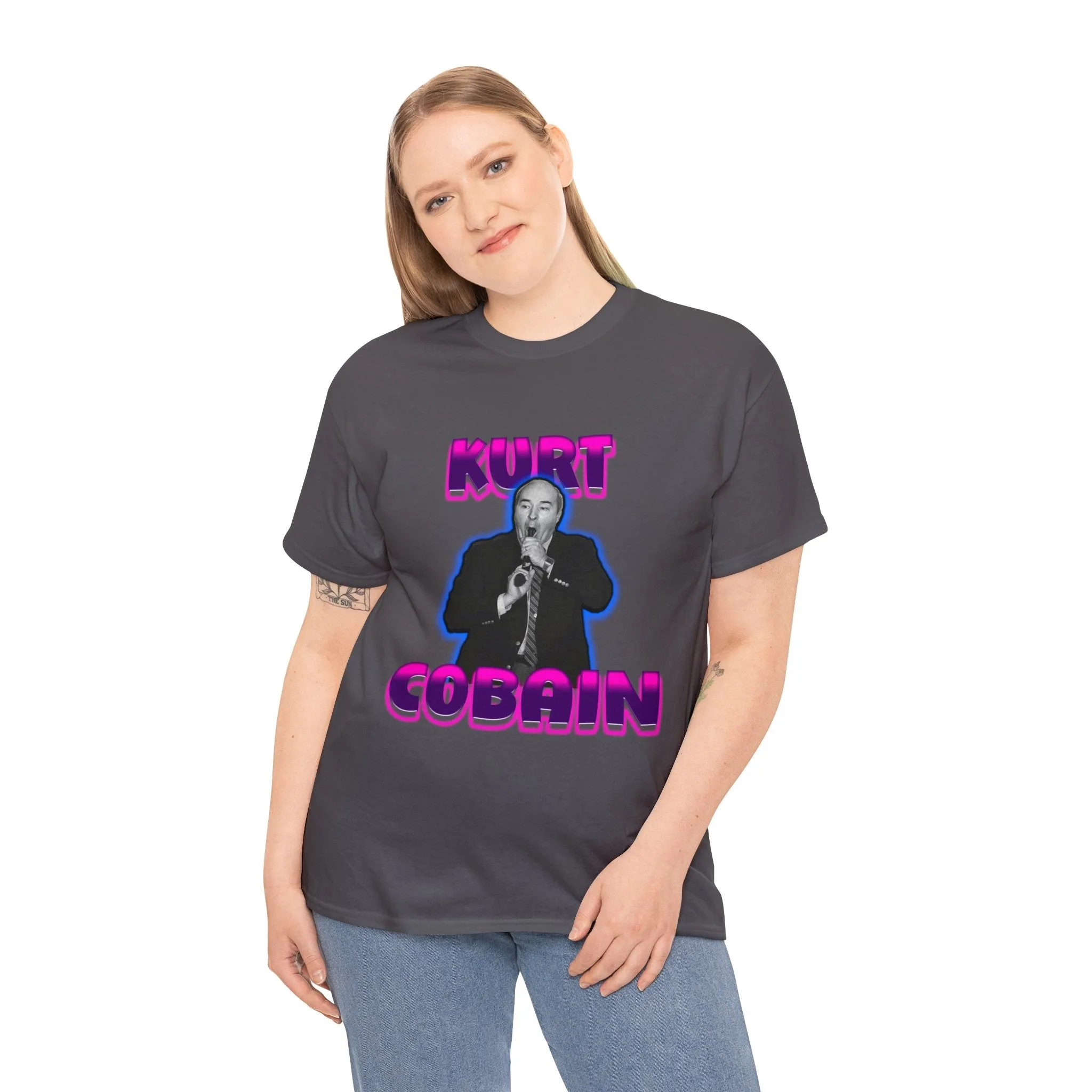 Kurt Cobain - Unisex Heavy Cotton Tee
