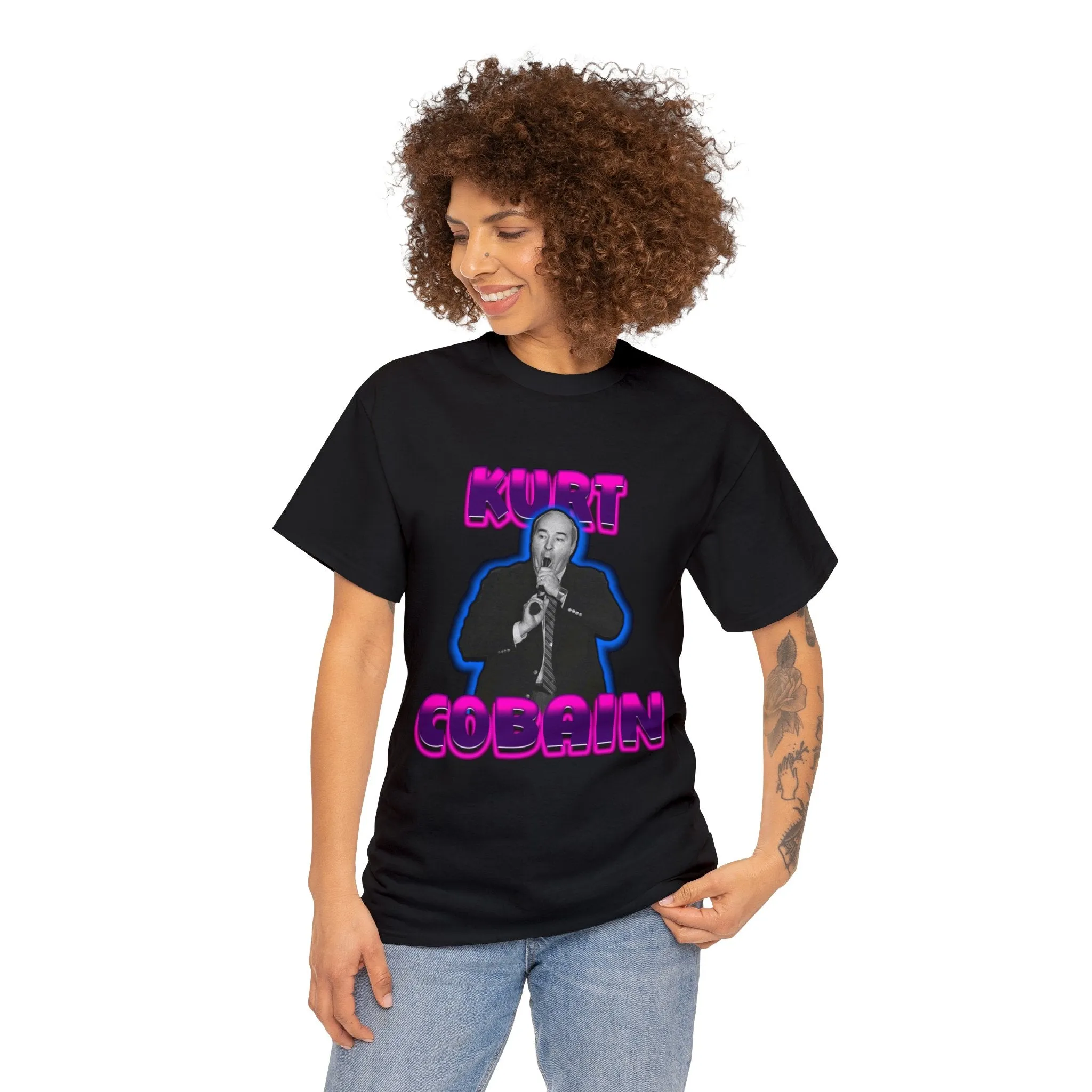 Kurt Cobain - Unisex Heavy Cotton Tee