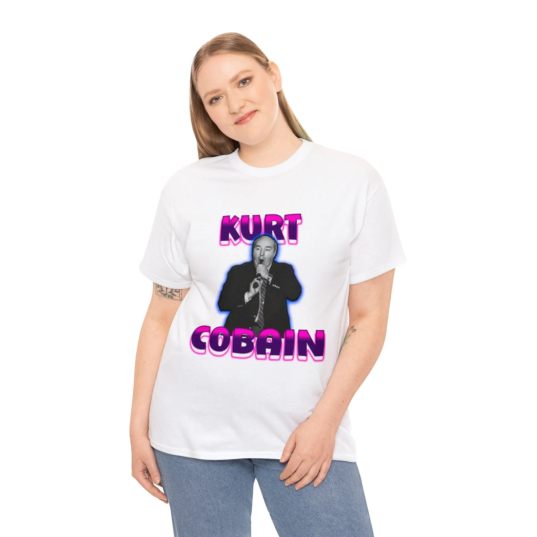 Kurt Cobain - Unisex Heavy Cotton Tee