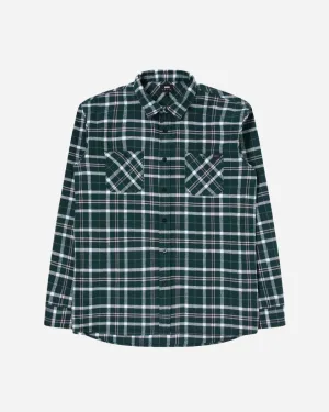 Labour Shirt LS - Pine/Pink Washed