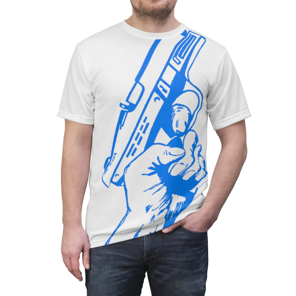 Loaded Carolina Blue & White T