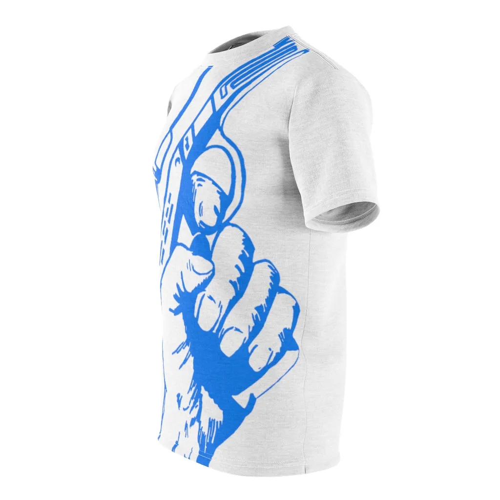 Loaded Carolina Blue & White T