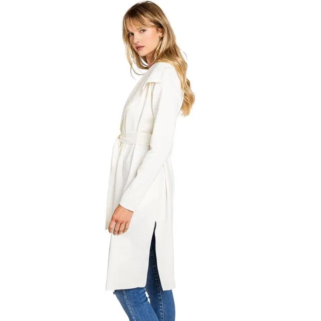 Love Tree Women's Soft Knit Trench Cardigan