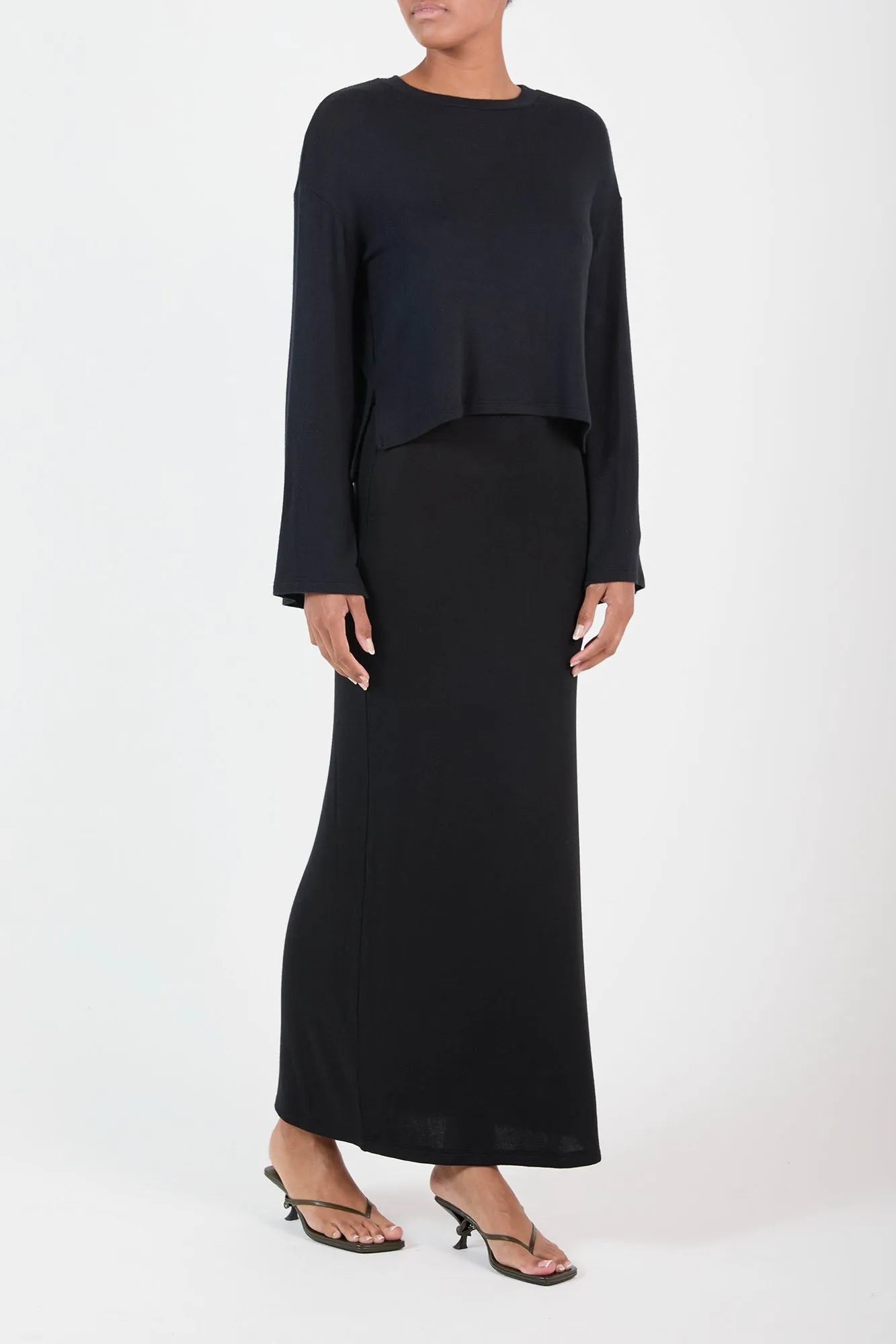 Maxi Skirt in Modal Knit