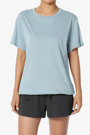 Mayra O Neck Cotton Boyfriend Tee