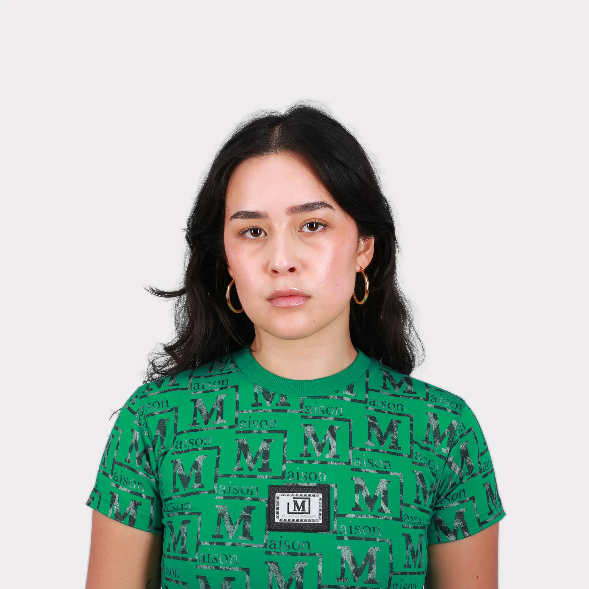 MDB Couture Women's Textured Monogram T-Shirt