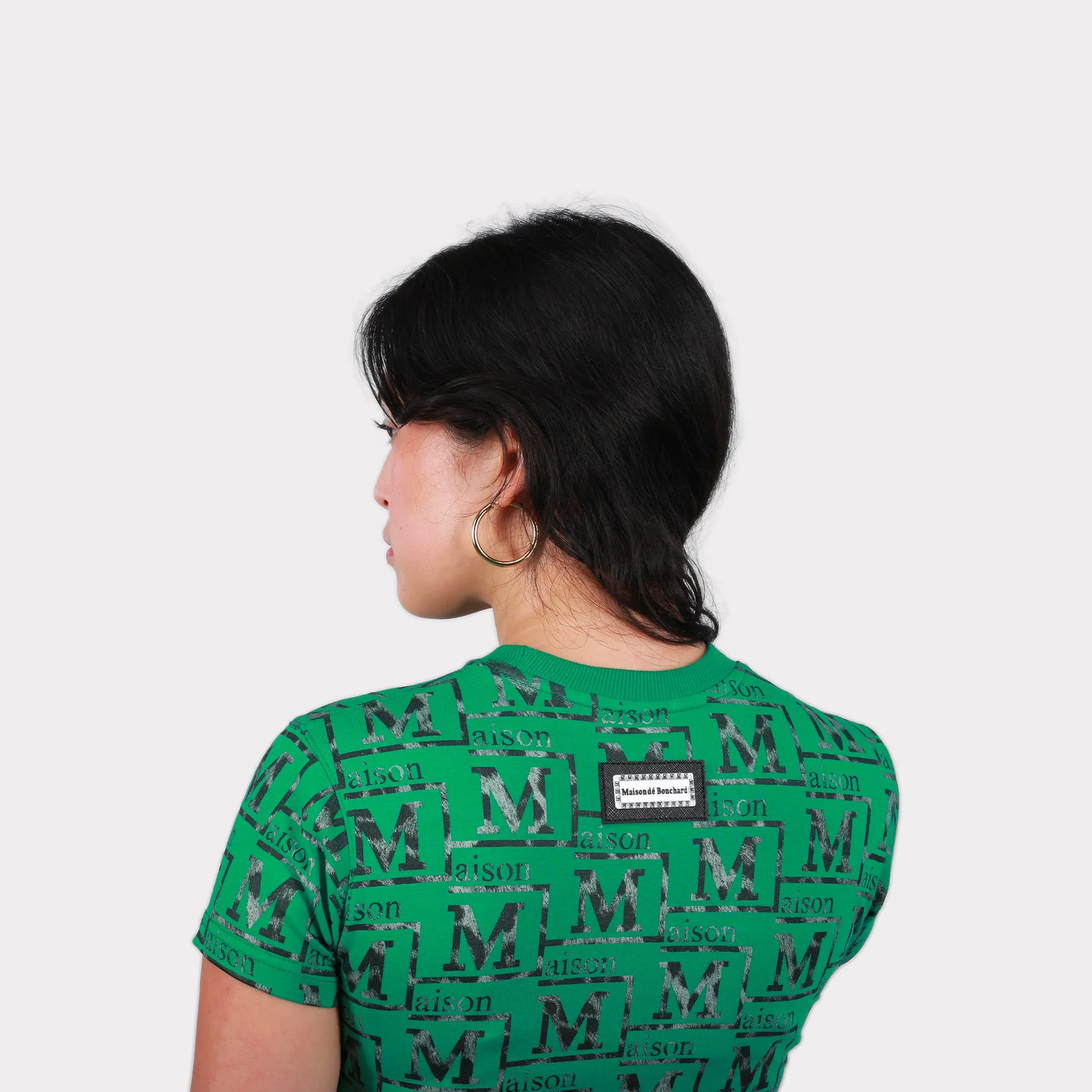 MDB Couture Women's Textured Monogram T-Shirt
