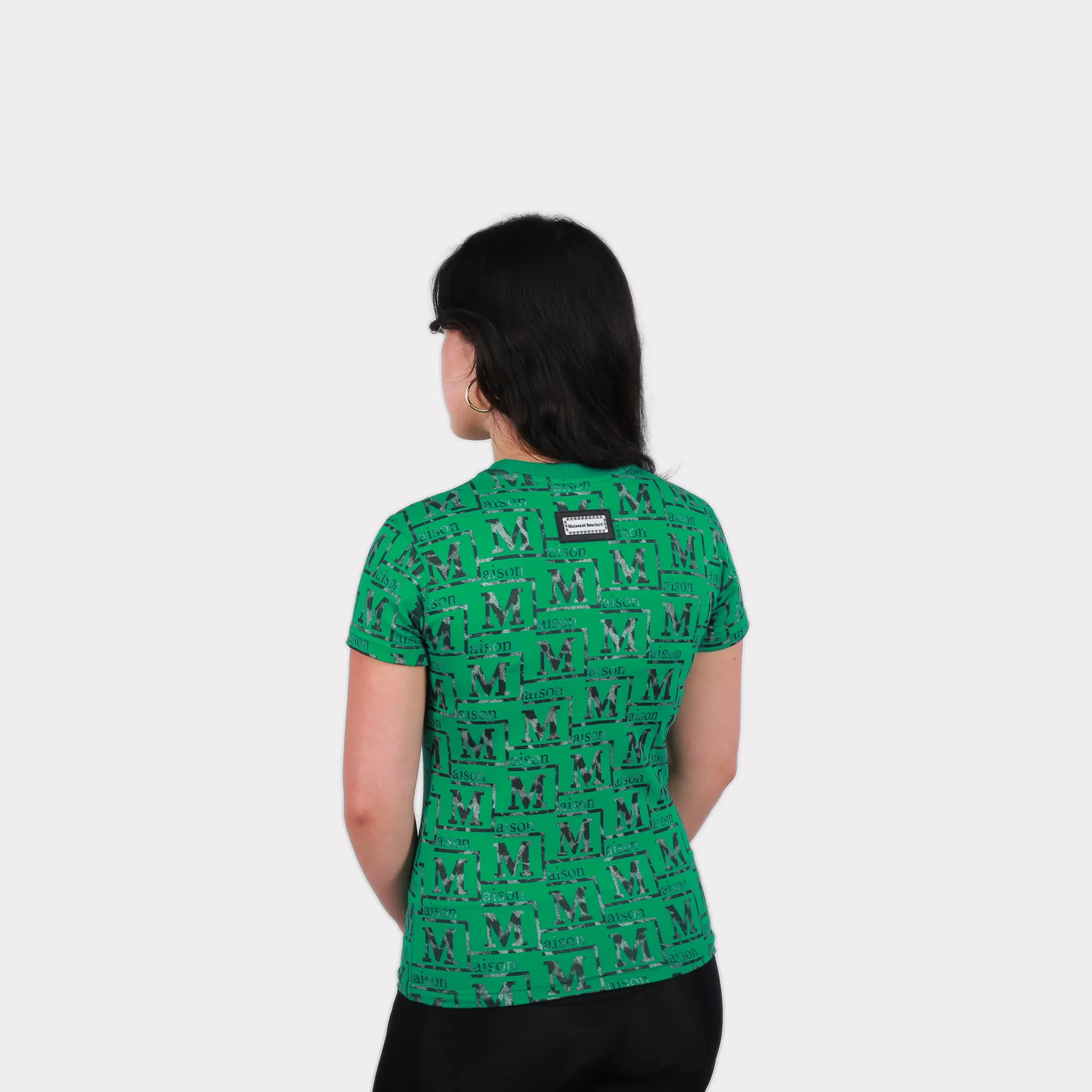 MDB Couture Women's Textured Monogram T-Shirt