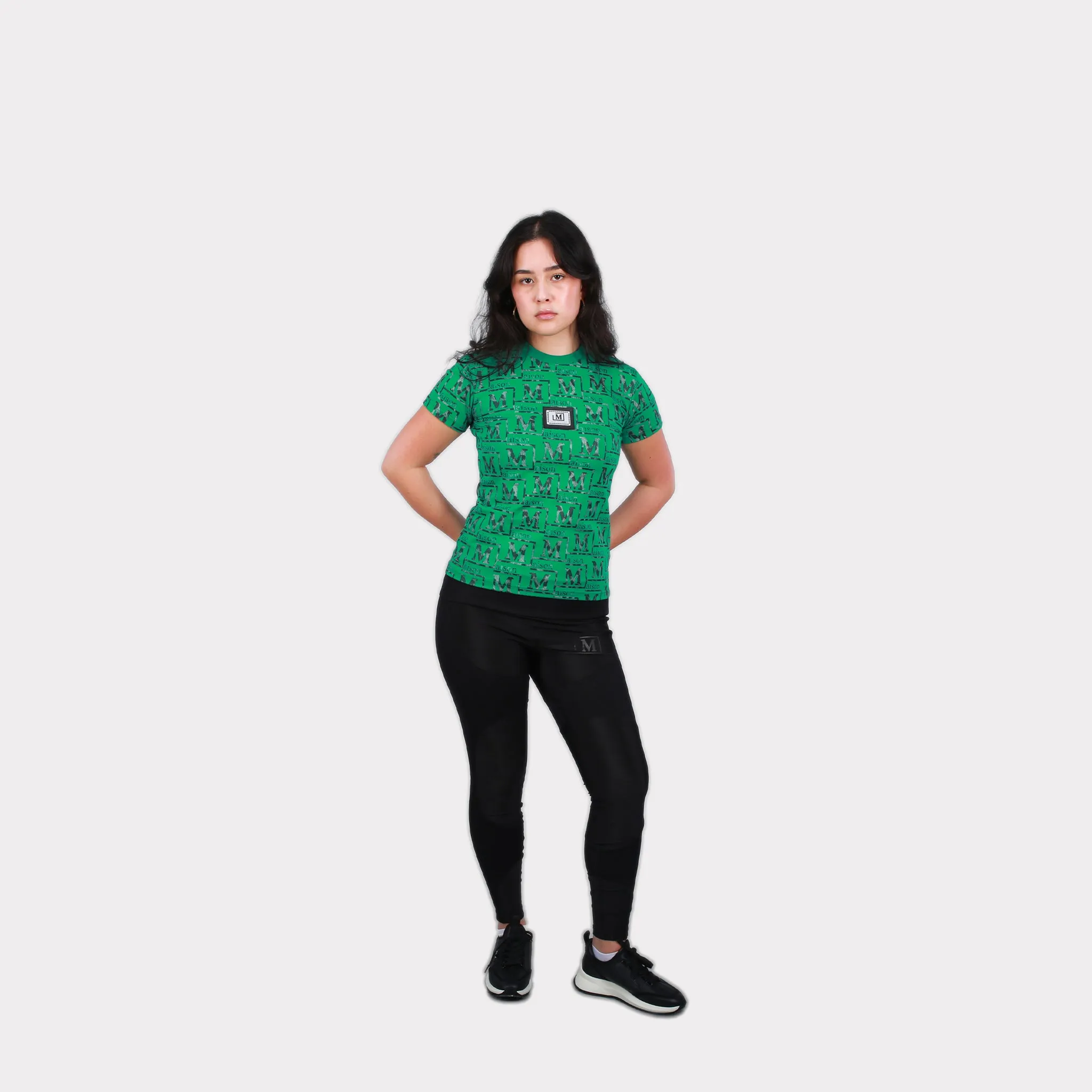 MDB Couture Women's Textured Monogram T-Shirt
