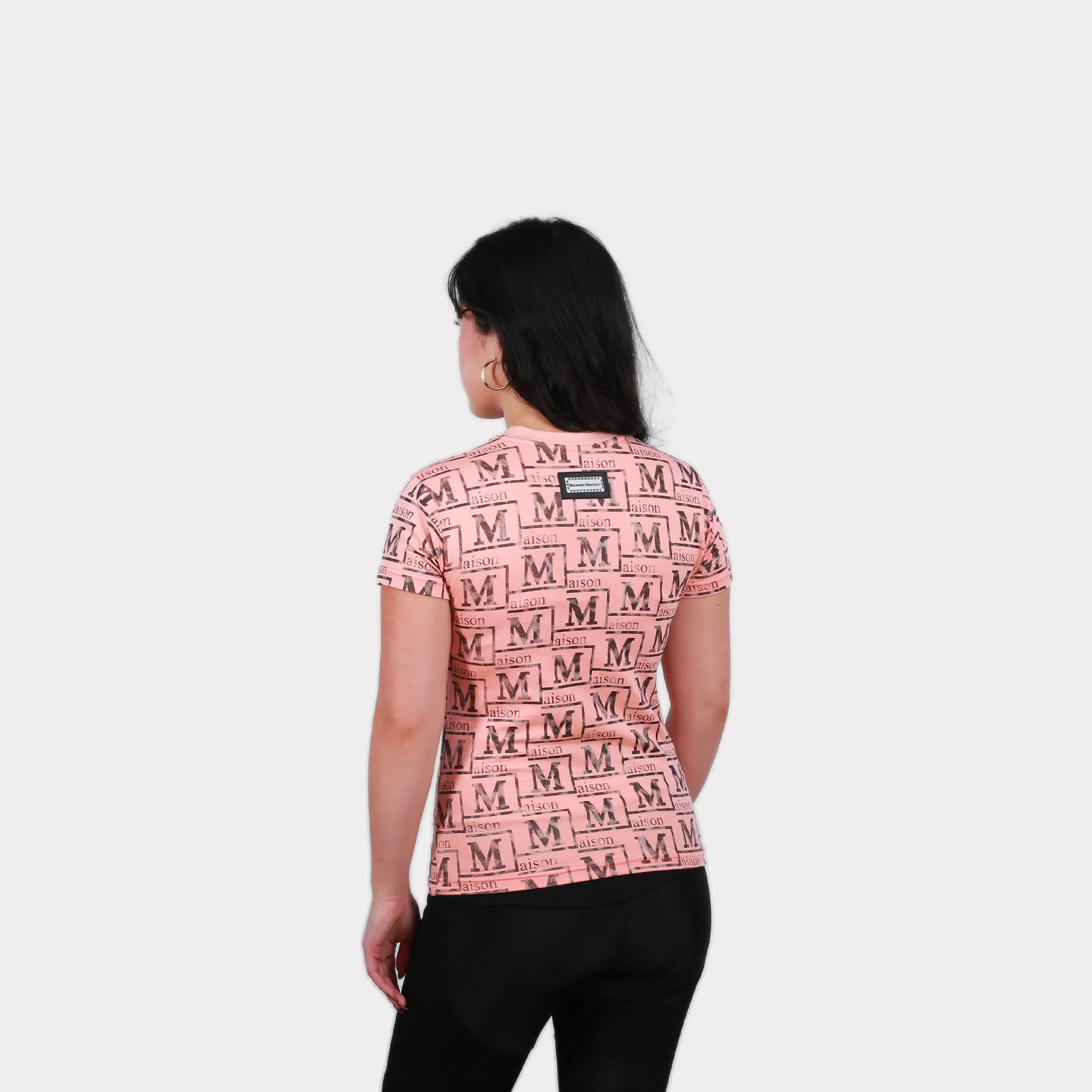 MDB Couture Women's Textured Monogram T-Shirt