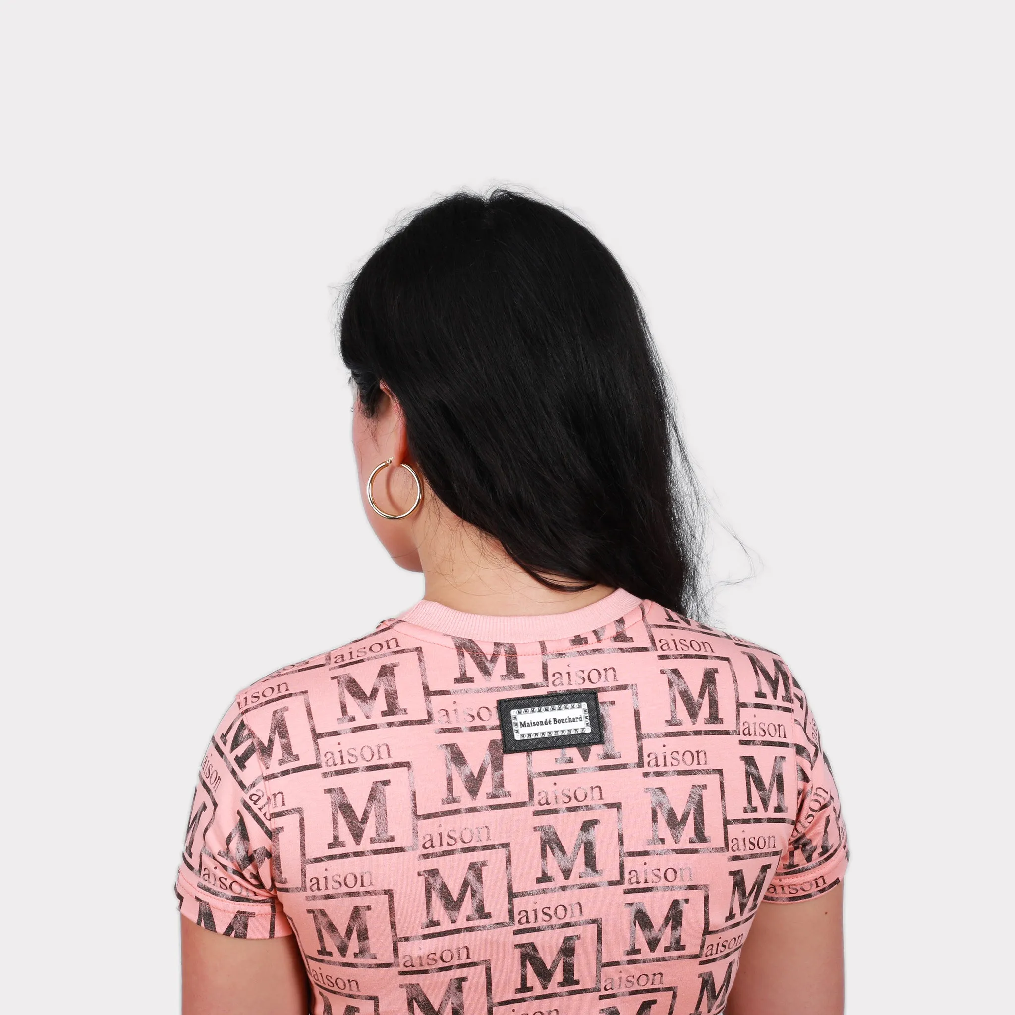 MDB Couture Women's Textured Monogram T-Shirt