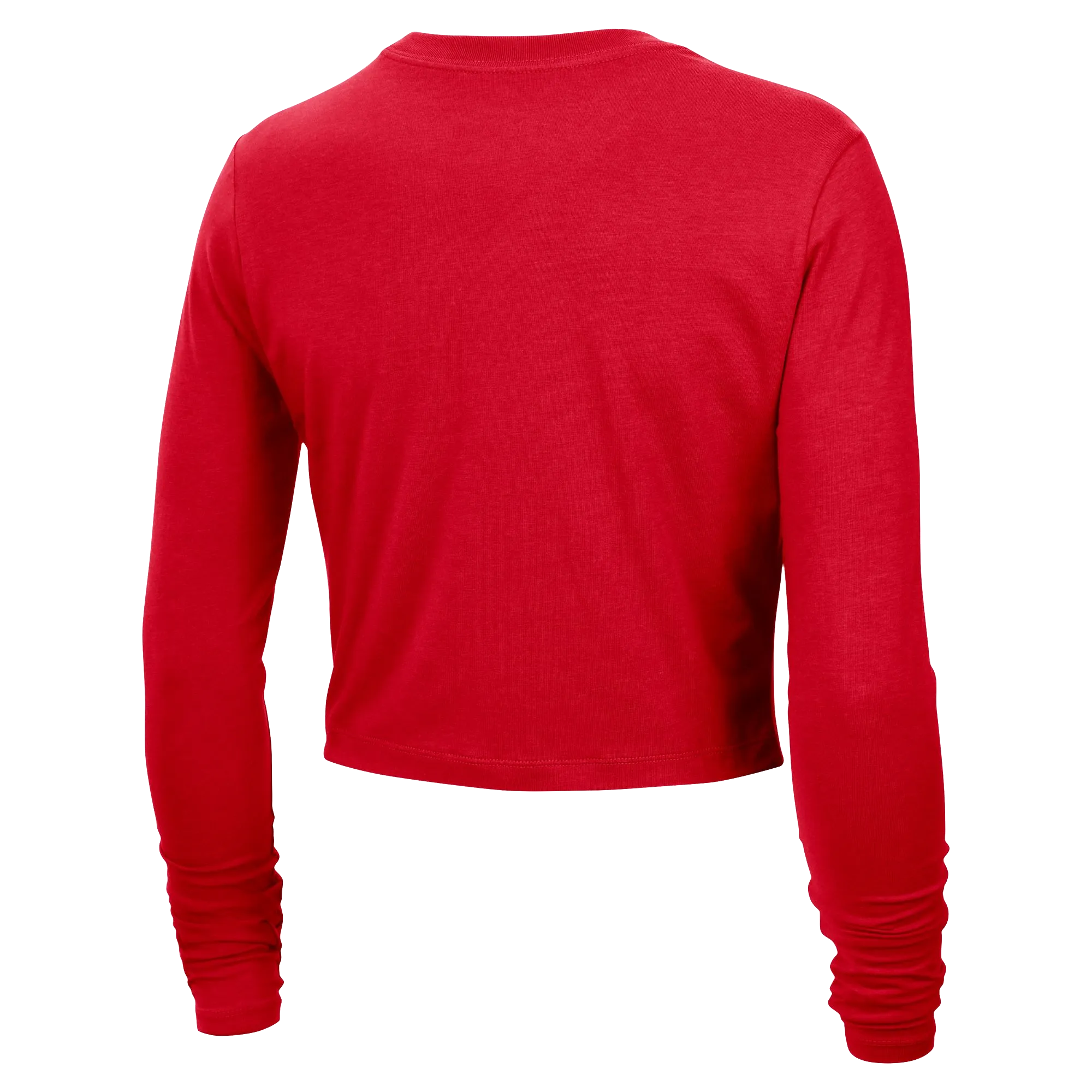 Nike HEAT Culture: Blood Red Women's Cropped Long Sleeve Tee