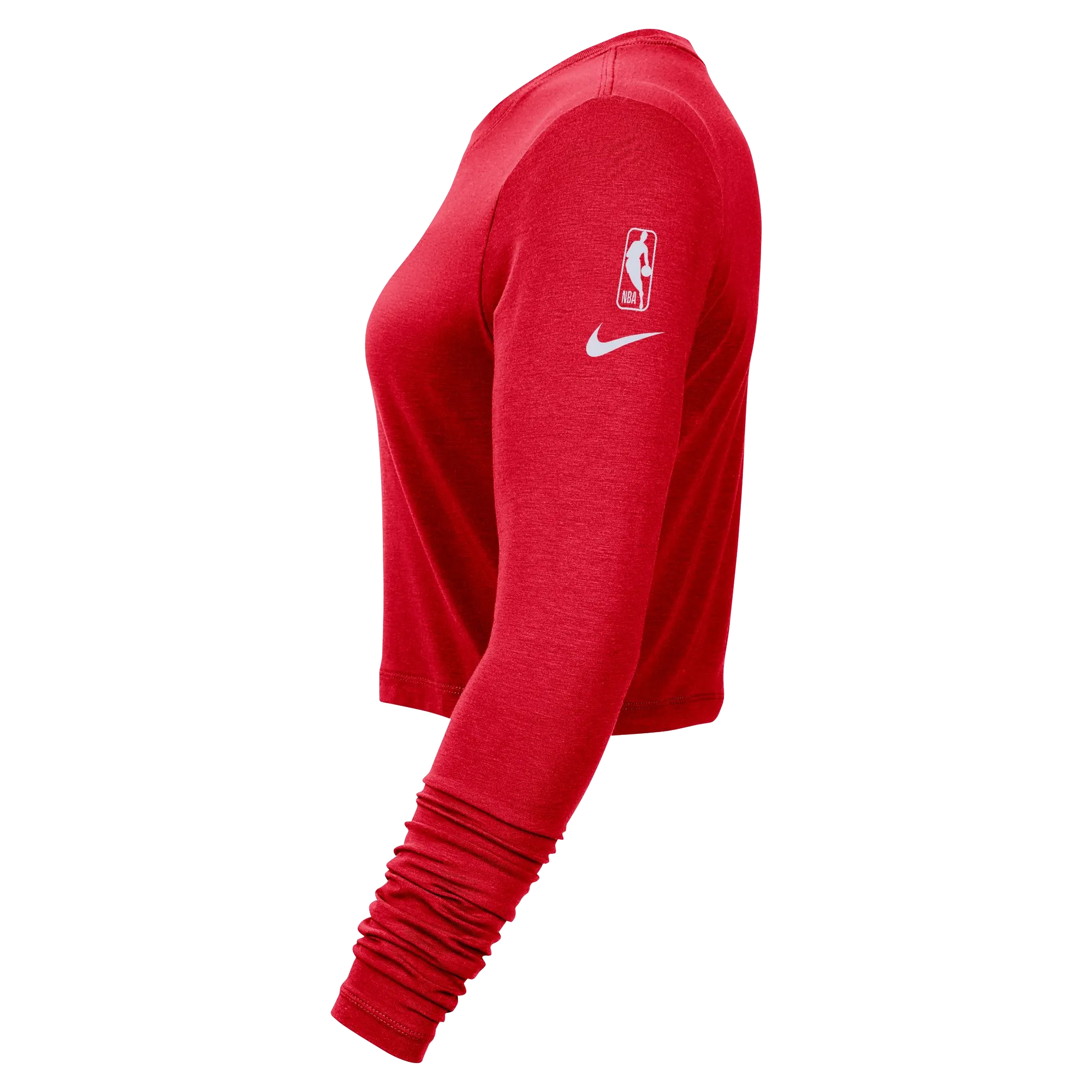 Nike HEAT Culture: Blood Red Women's Cropped Long Sleeve Tee