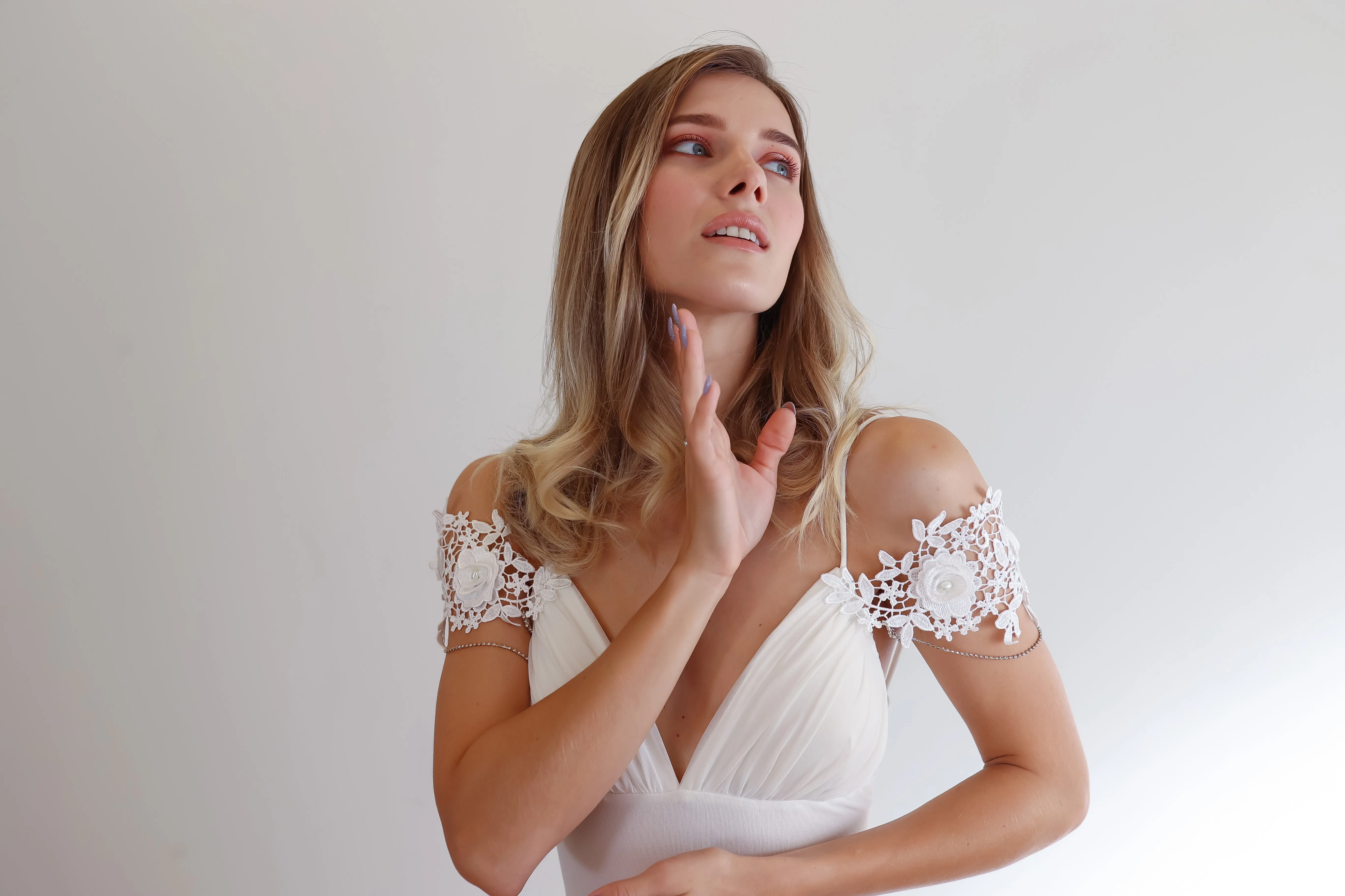 Off Shoulder Sleeves for Wedding Dress,