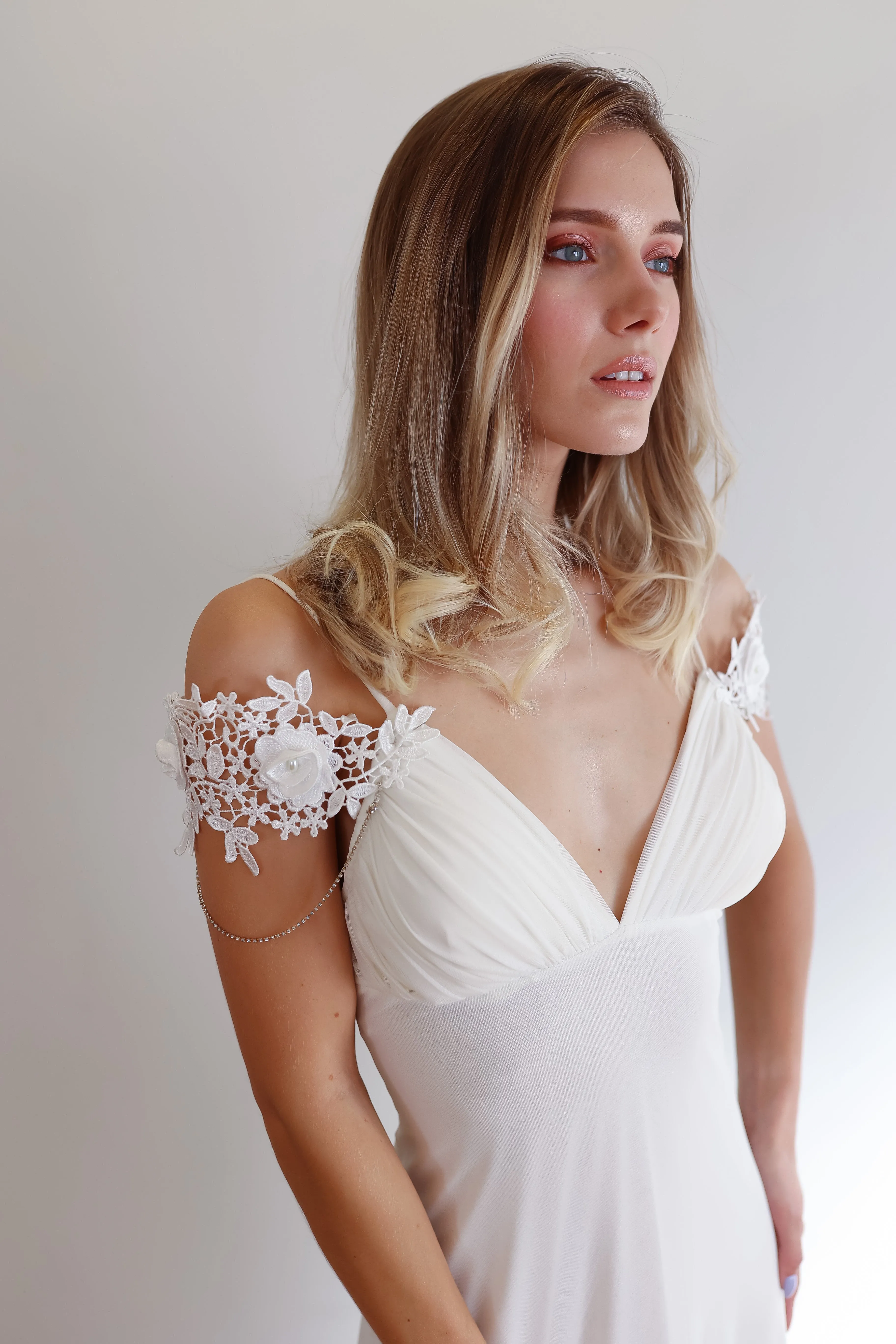 Off Shoulder Sleeves for Wedding Dress,