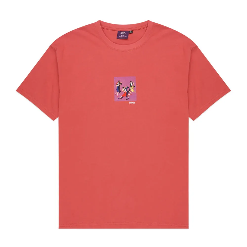 Palmah 'Buenos Airies Boogie' T-Shirt (Dusky Scarlett)