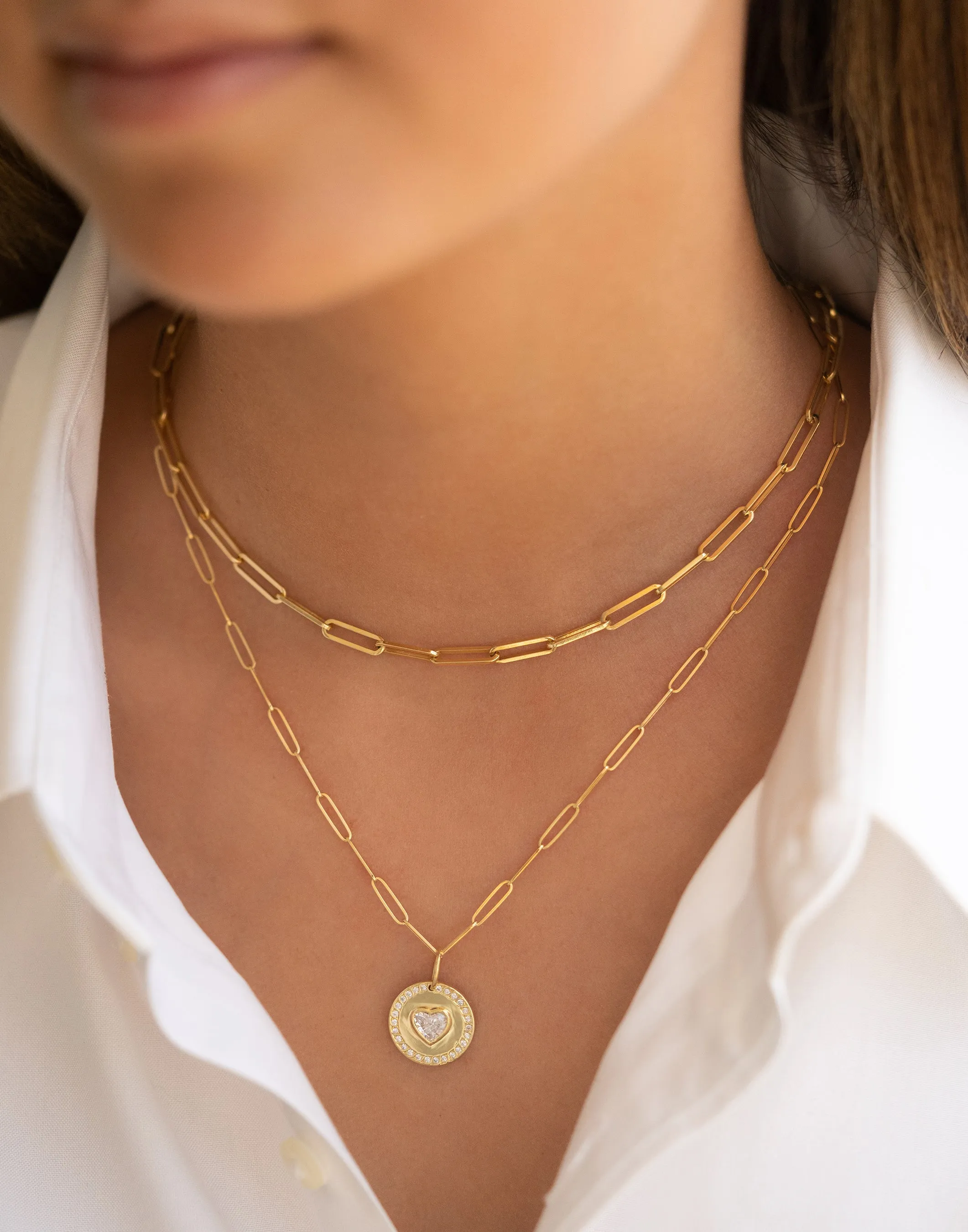 Paperclip Chain Necklace