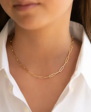 Paperclip Chain Necklace