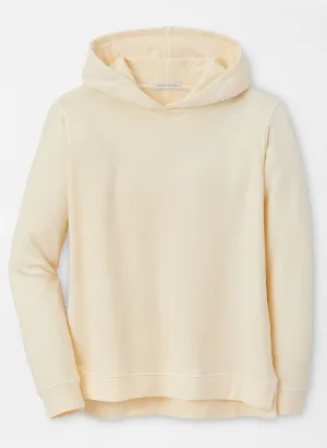 Peter Millar Womens Lava Wash Hoodie - VANILLA
