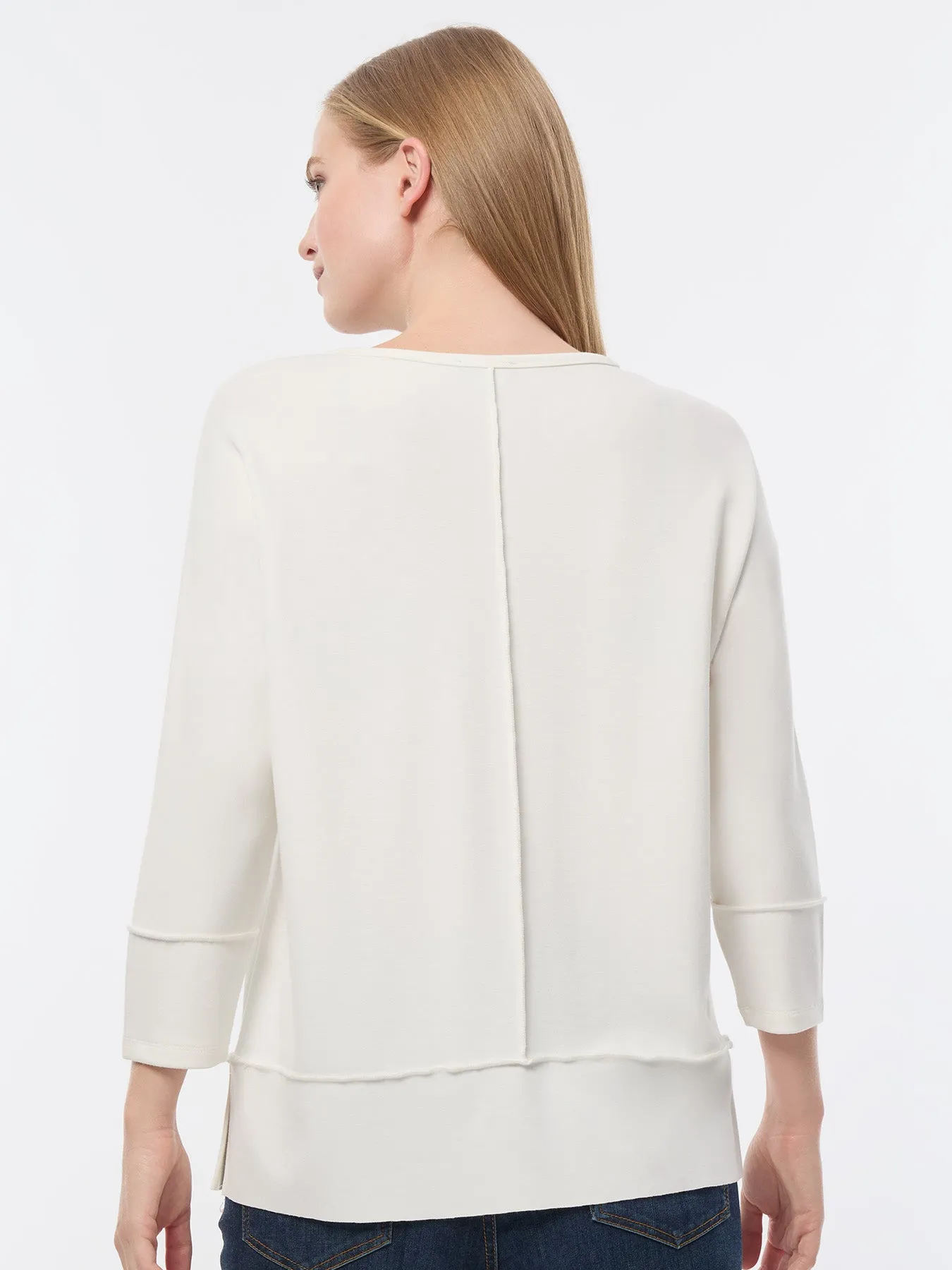 Petite Seam Detail Dolman Tunic, Serenity Knit