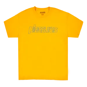 Pleasures Flight T-Shirt 'Gold'