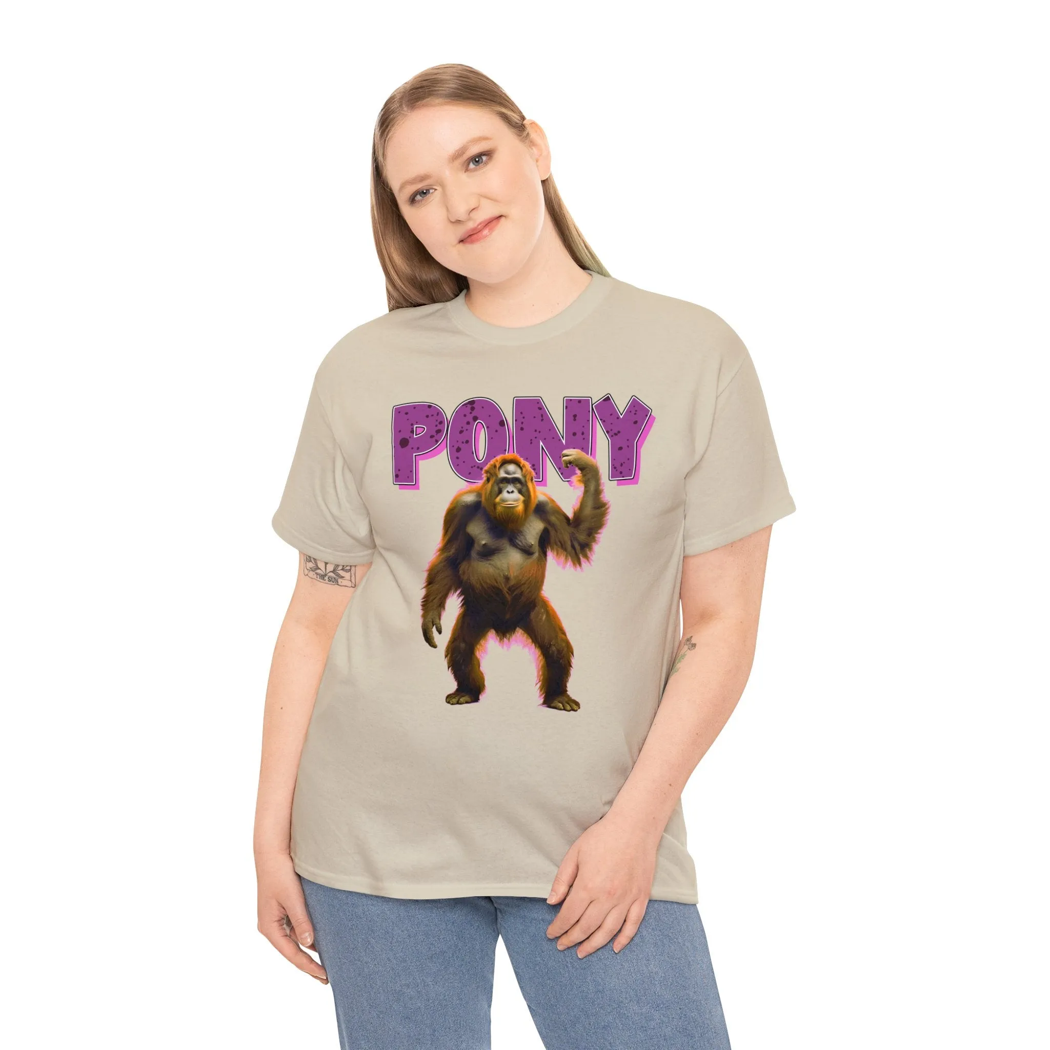 Pony - Unisex Heavy Cotton Tee
