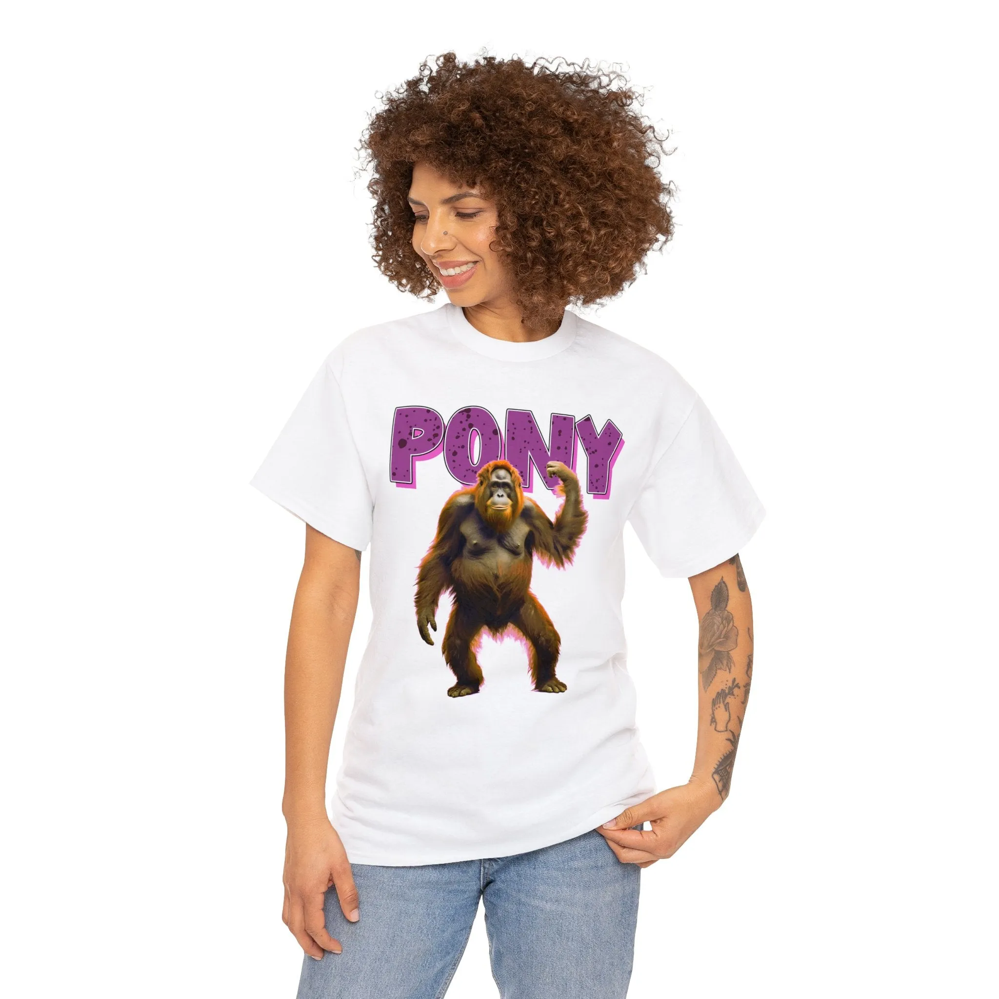 Pony - Unisex Heavy Cotton Tee