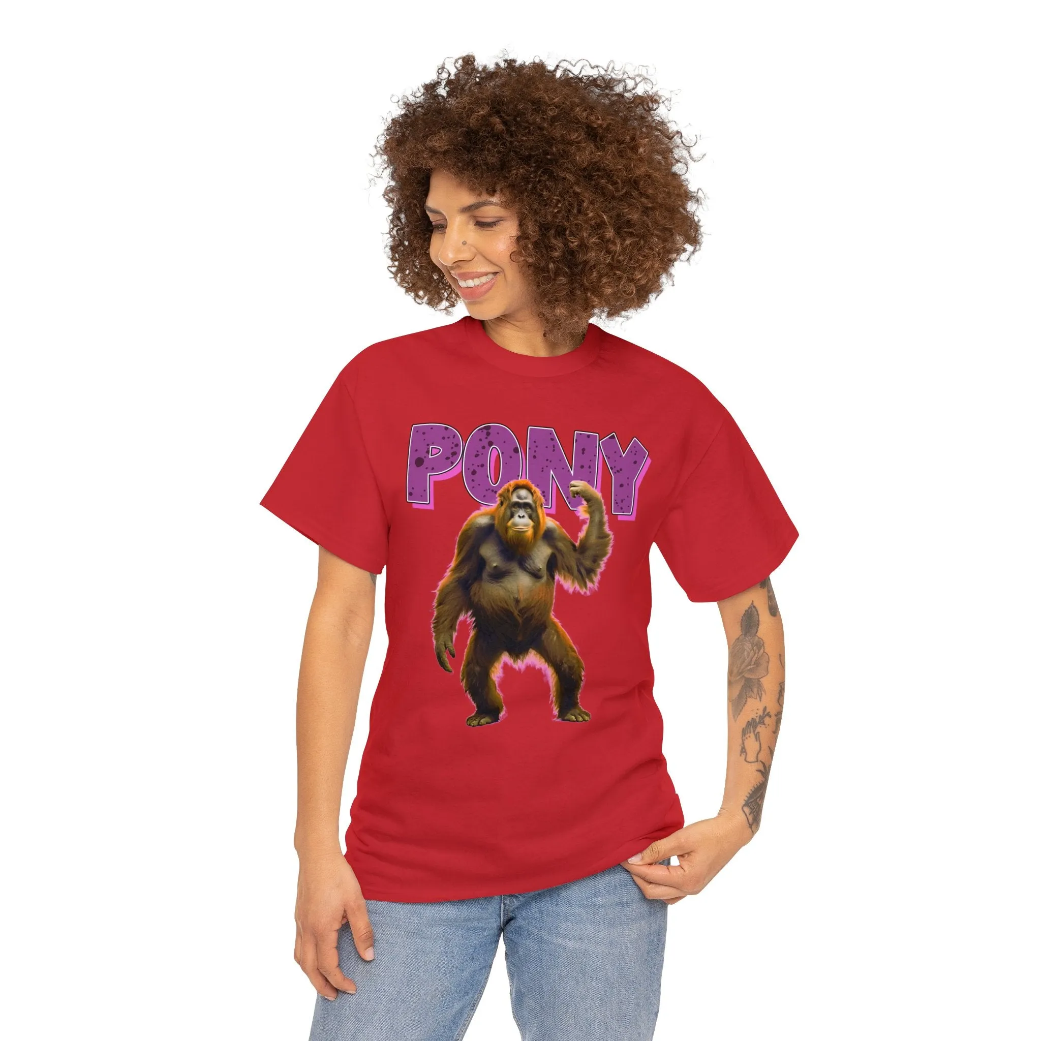 Pony - Unisex Heavy Cotton Tee
