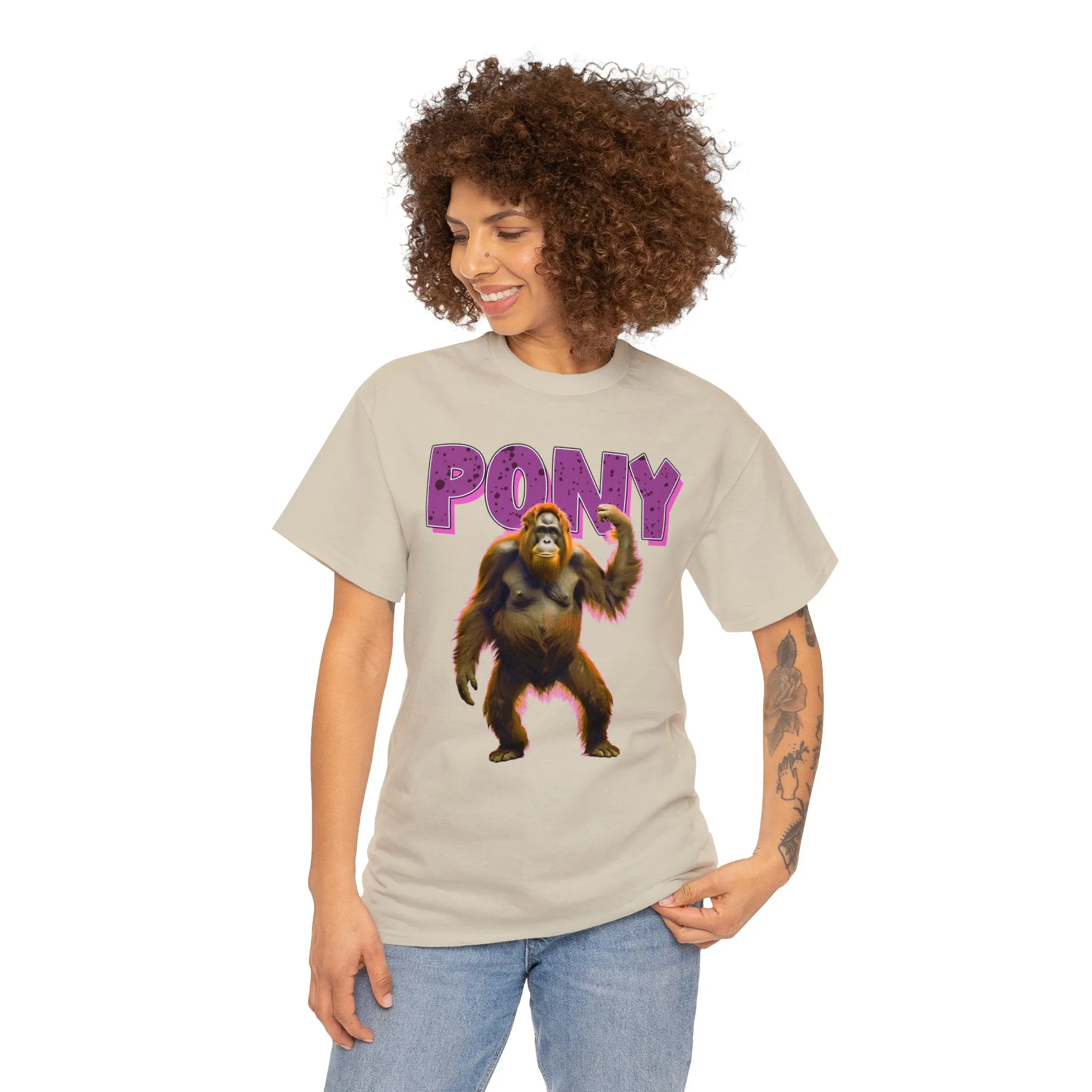 Pony - Unisex Heavy Cotton Tee