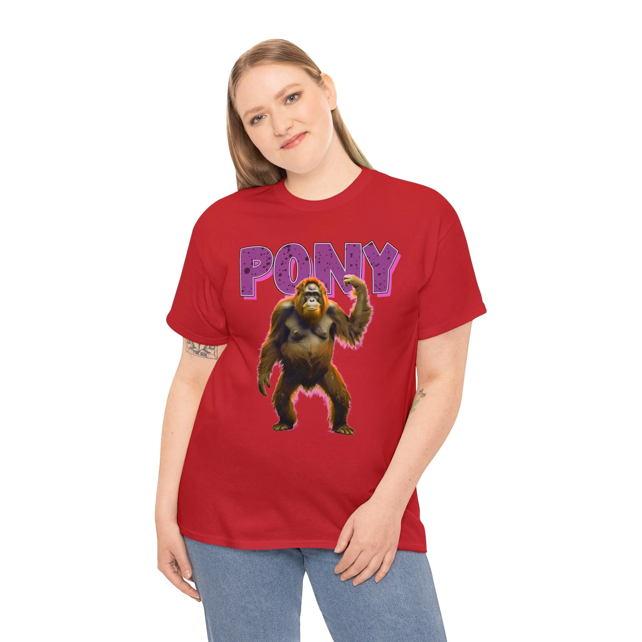 Pony - Unisex Heavy Cotton Tee