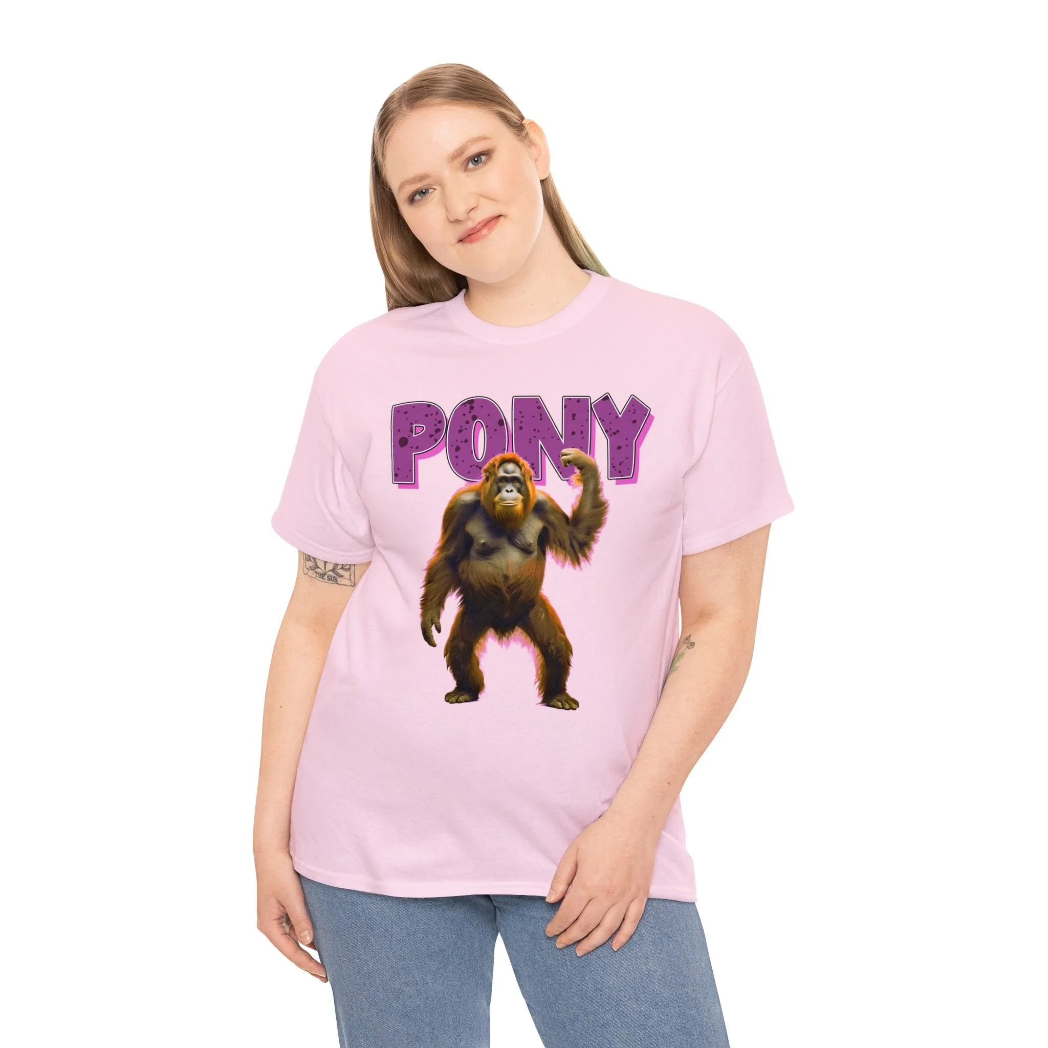 Pony - Unisex Heavy Cotton Tee