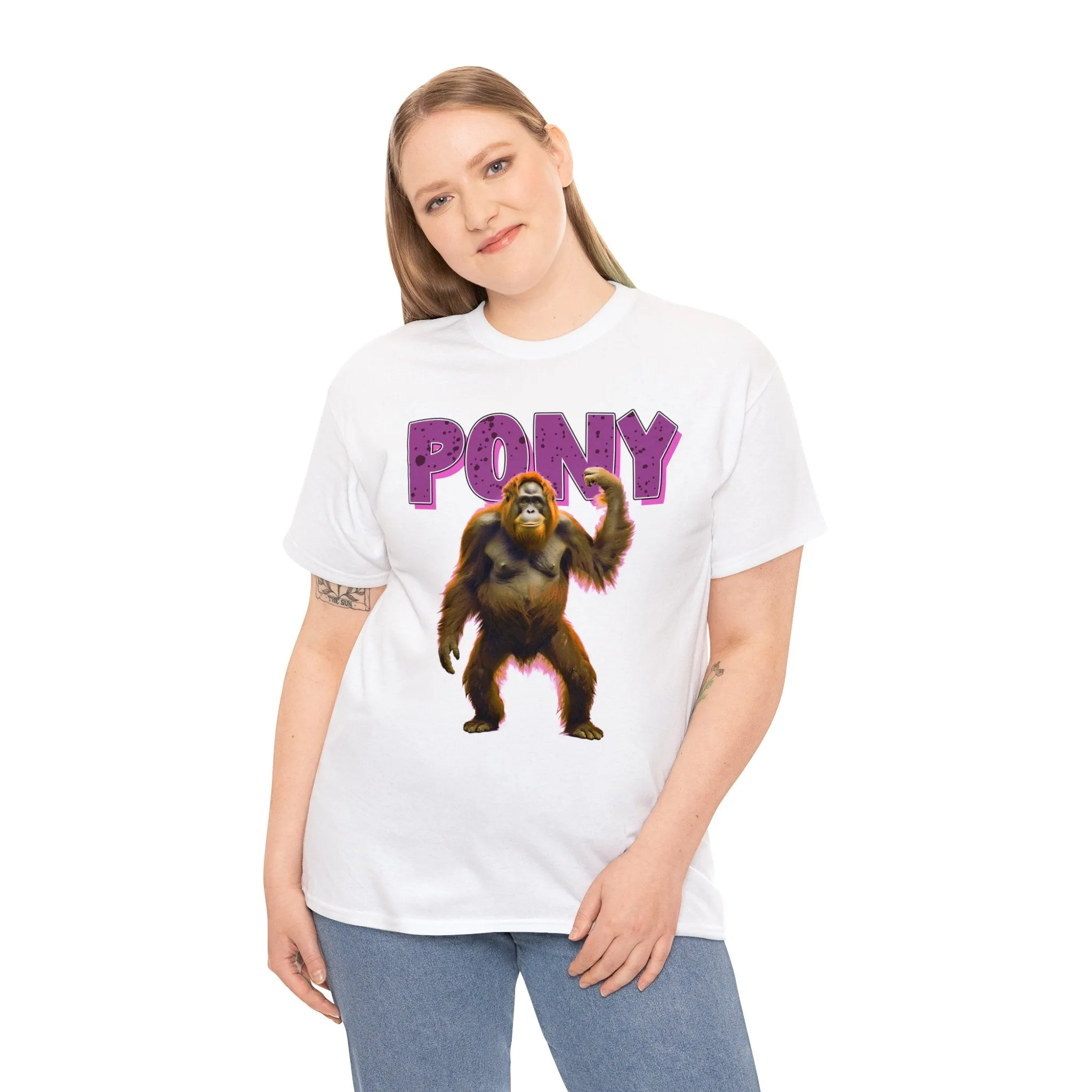 Pony - Unisex Heavy Cotton Tee